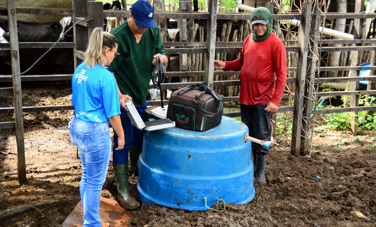 Seadru realiza mais uma visita do programa de melhoramento genético em bovinos