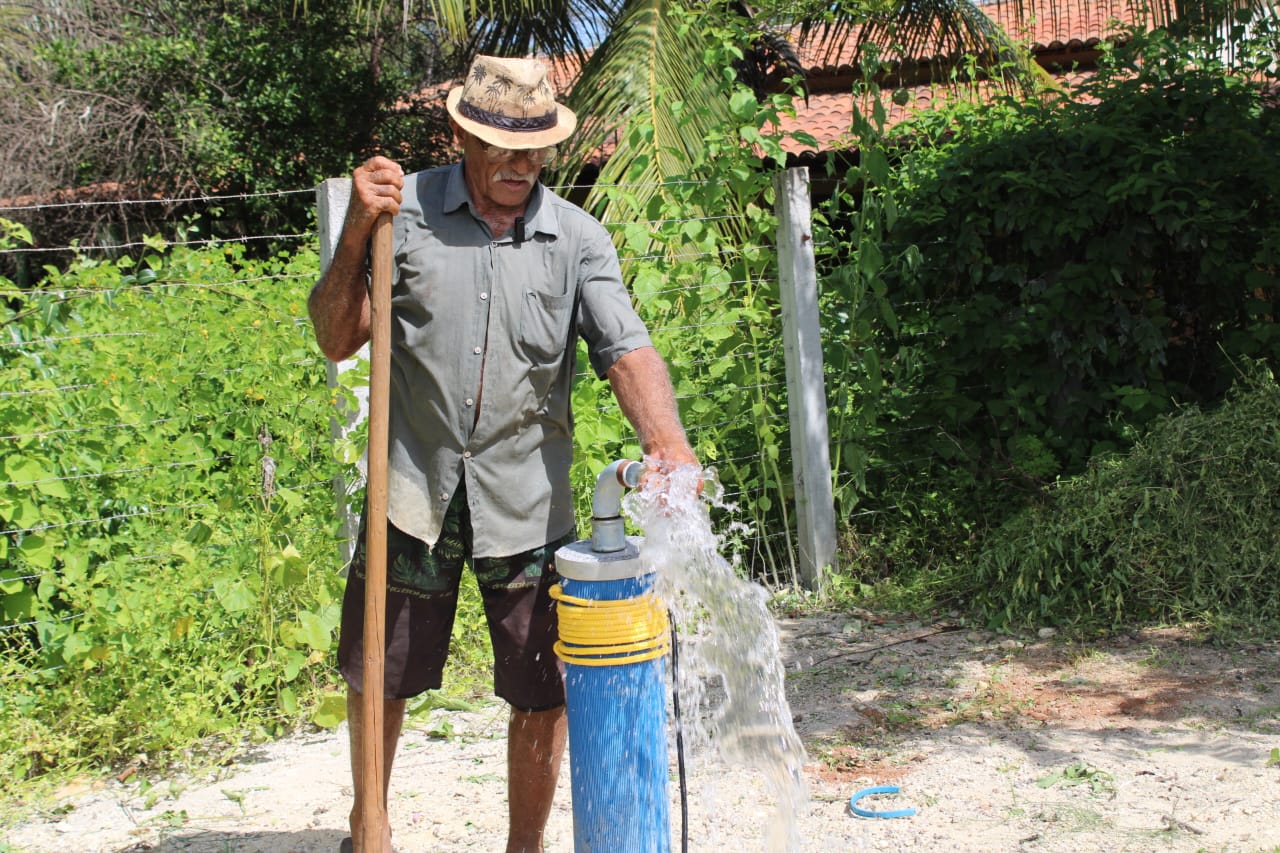 “Mossoró Rural”: comunidade Rancho da Caça ganha novo poço após 84 anos