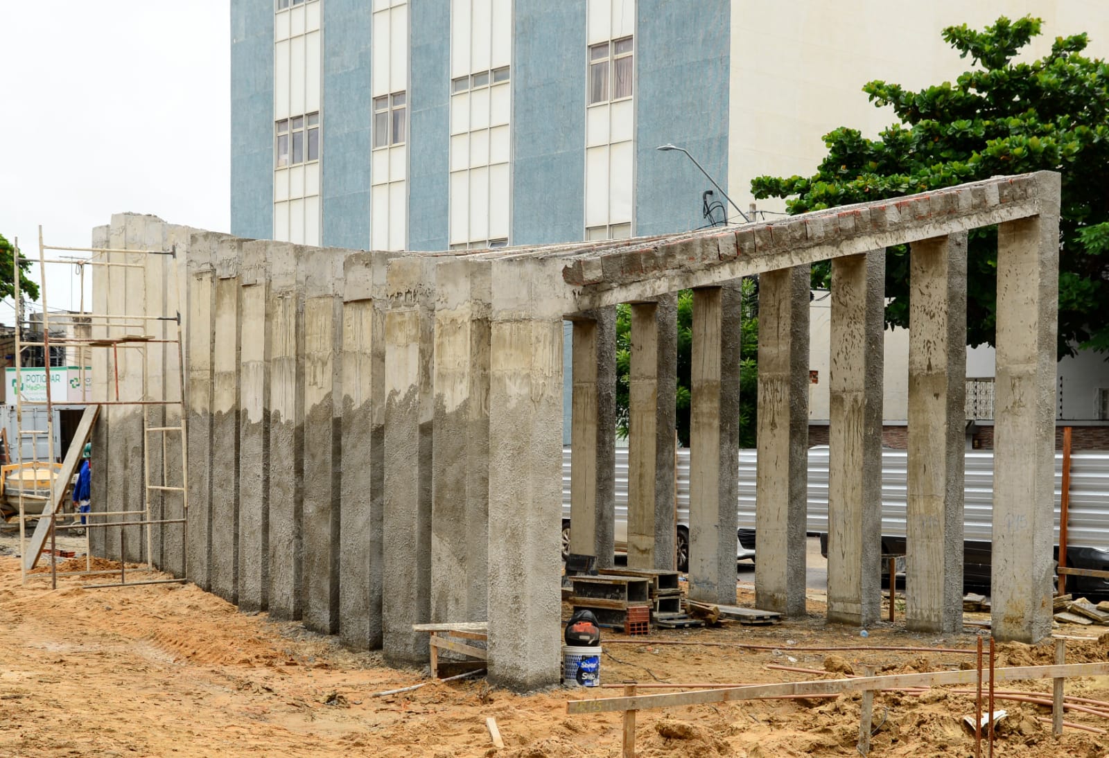 Prefeitura de Mossoró avança com obras do Memorial COVID