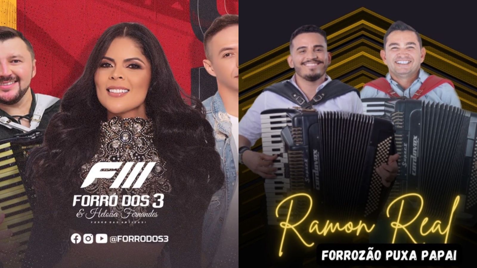 Forró dos 3 e Ramon Real e Forrozão Puxa Papai animarão lançamento da Festa do Bode 2024 nesta sexta