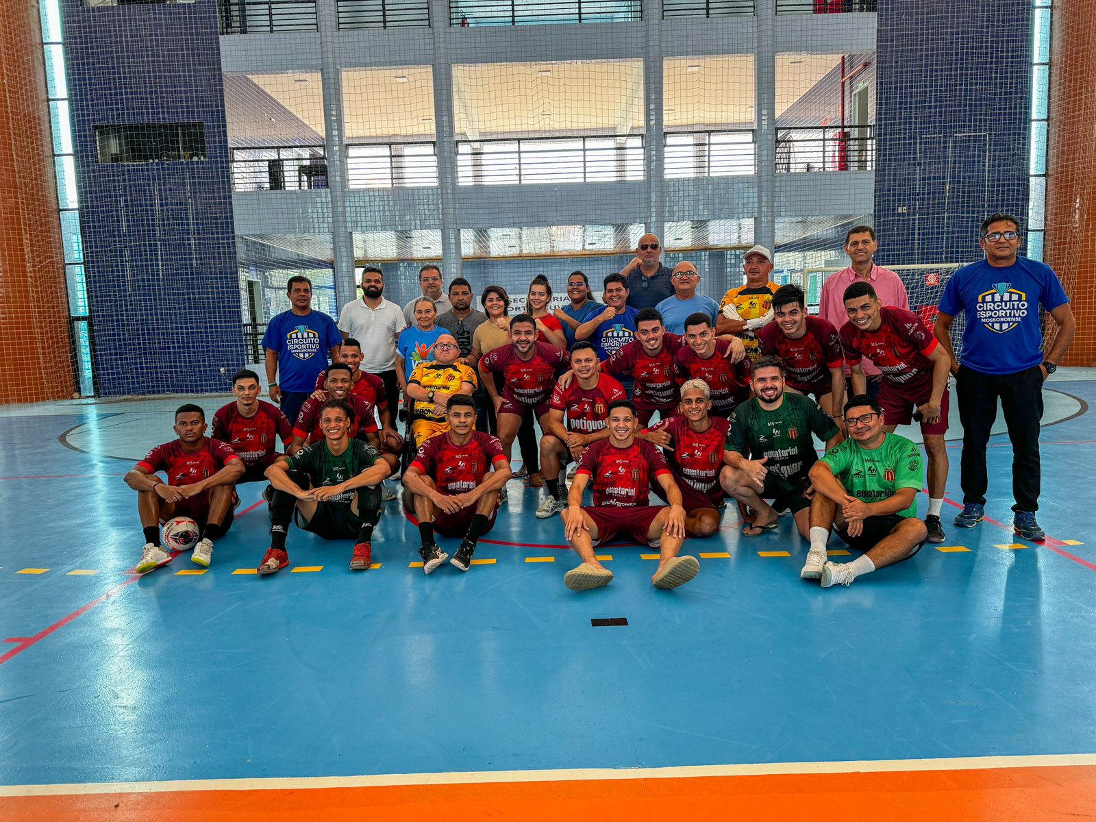 Ginásio de Esporte Pedro Ciarlini recebe equipe de futsal do estado de Pernambuco