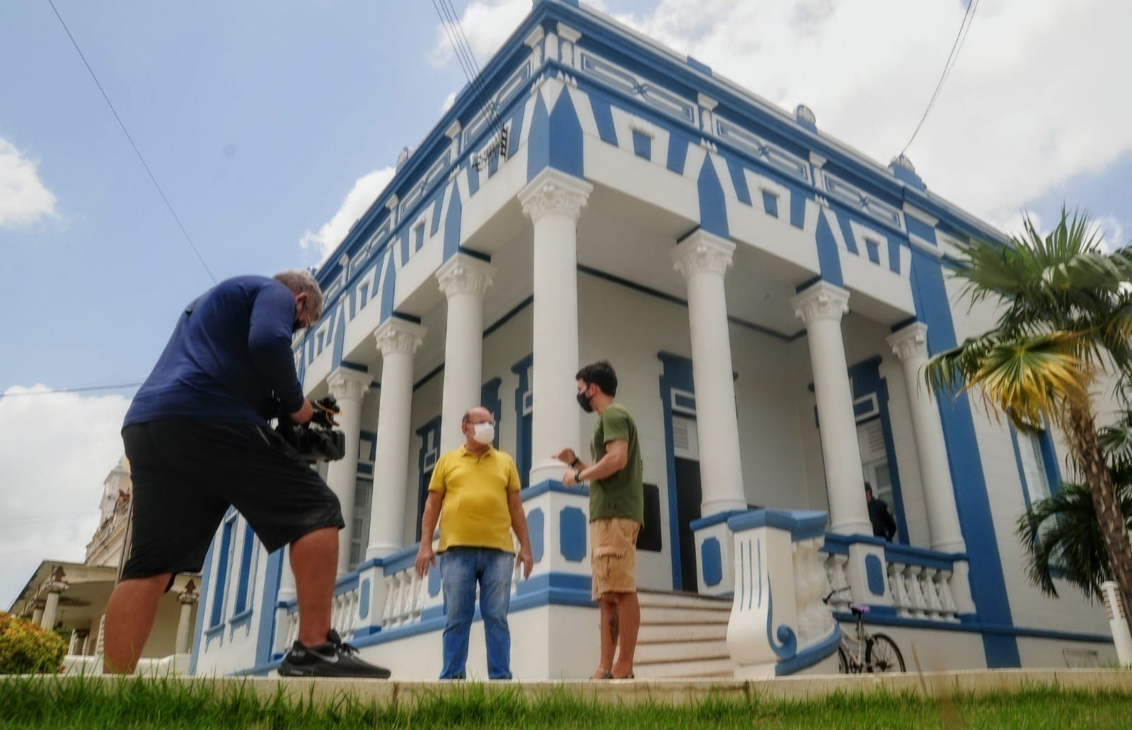 SEDINT acompanha equipe do ‘Rota Inter TV’ durante gravações em pontos turísticos