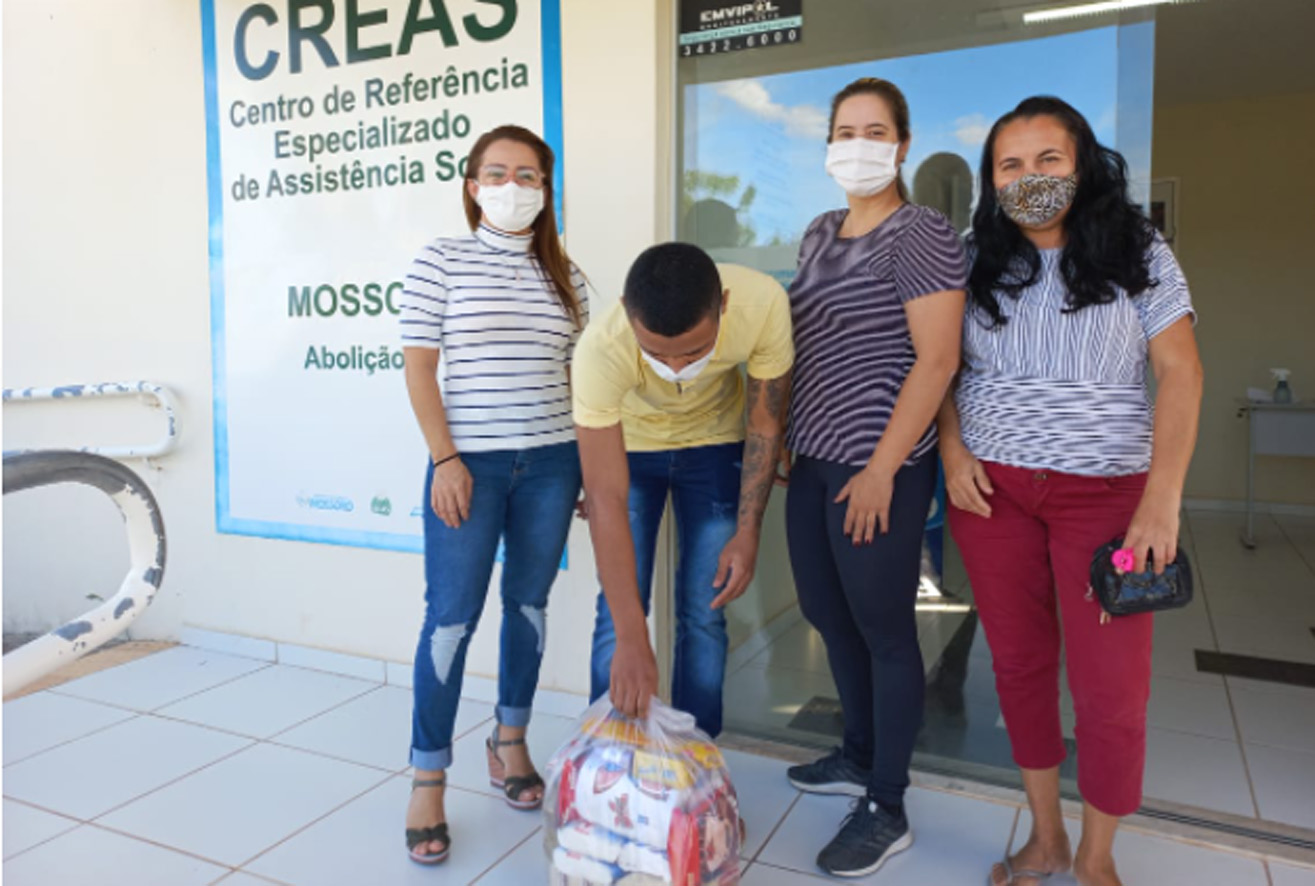 Secretaria oferta complementação alimentar para famílias assistidas pelo CREAS