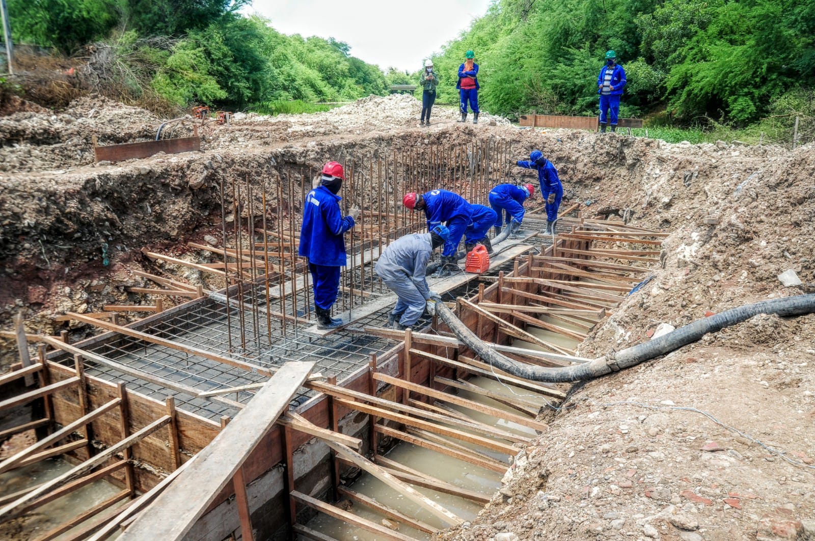 Prefeitura de Mossoró inicia concretagem da ponte da Ilha de Santa Luzia