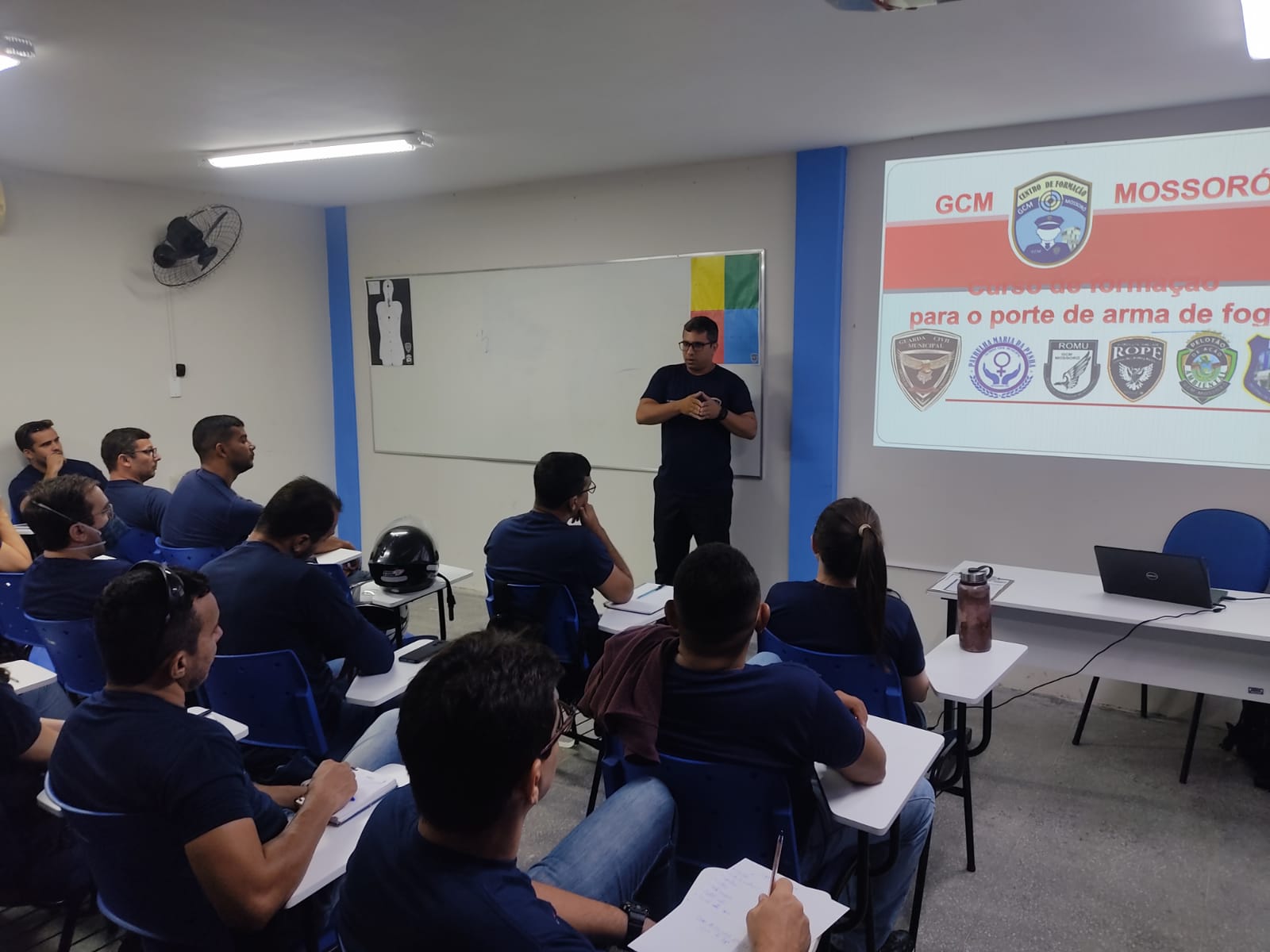 Terceira etapa do curso para porte de arma da Guarda Civil Municipal é iniciada