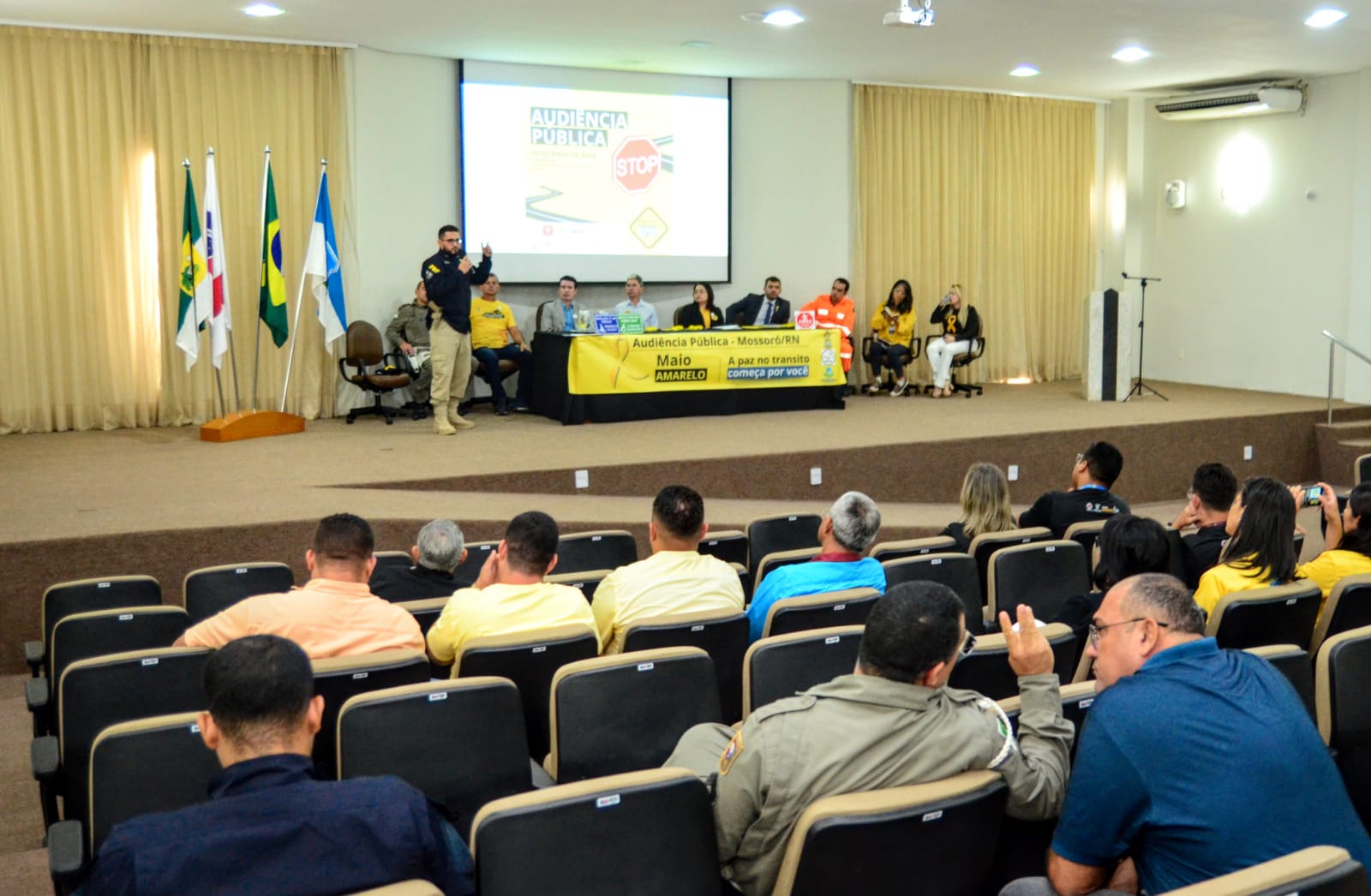 PVT Mossoró participa de audiência pública da campanha “Maio Amarelo”