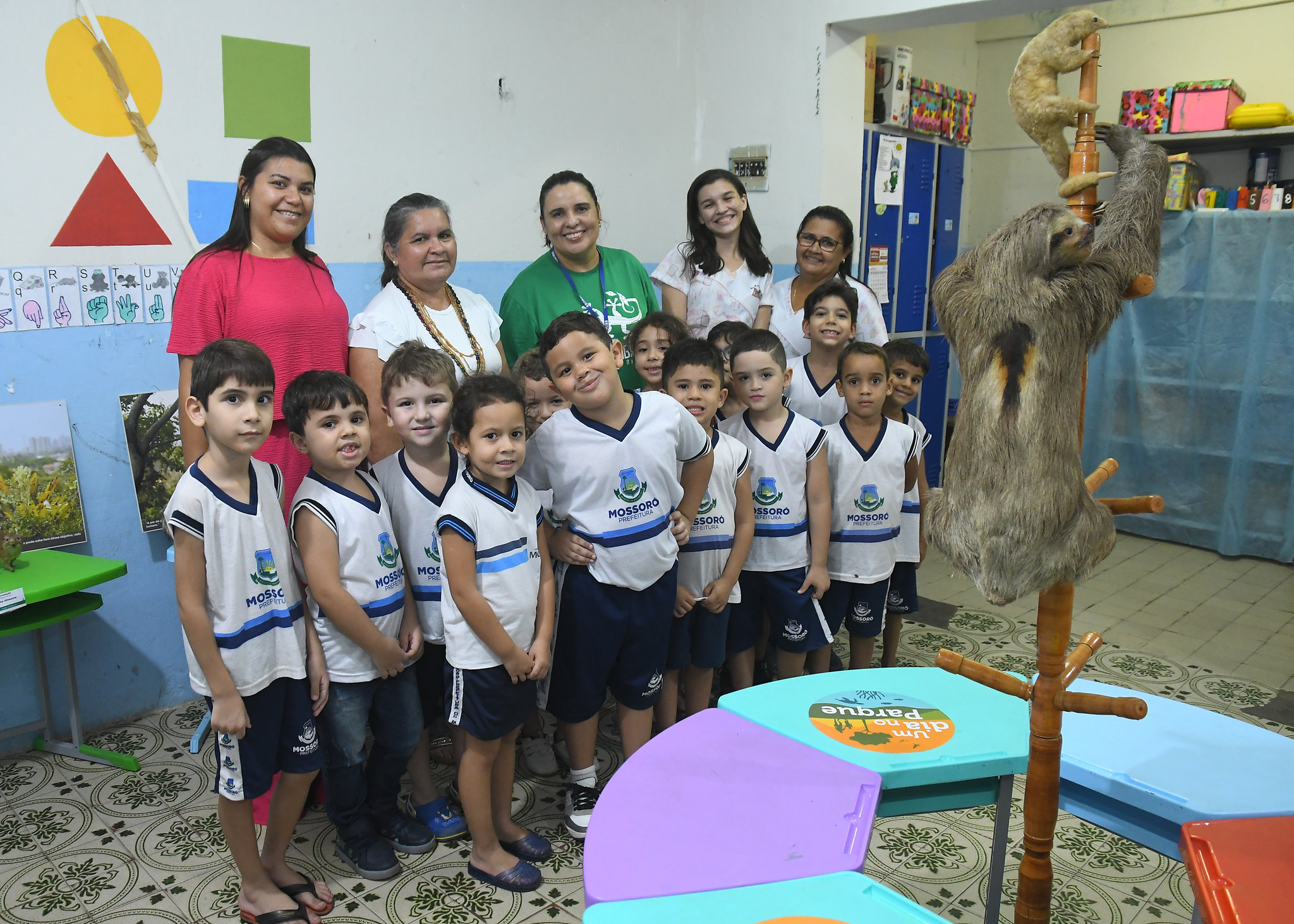 UEI Maria Zélia recebe exposição itinerante do Parque da Cidade e Museu Câmara Cascudo