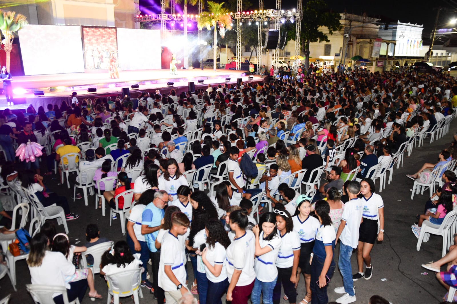 Alunos da zona rural de Mossoró acompanham edição especial do “Chuva de Bala”