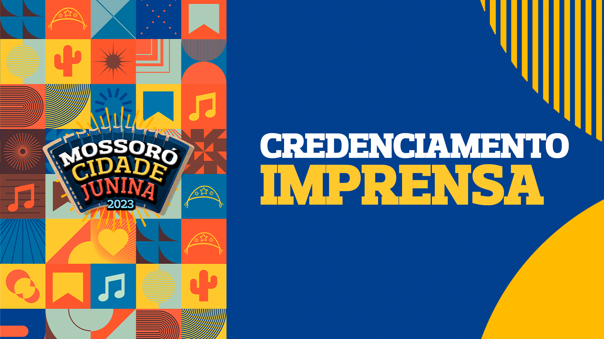 CREDENCIAMENTO IMPRENSA MCJ 2023