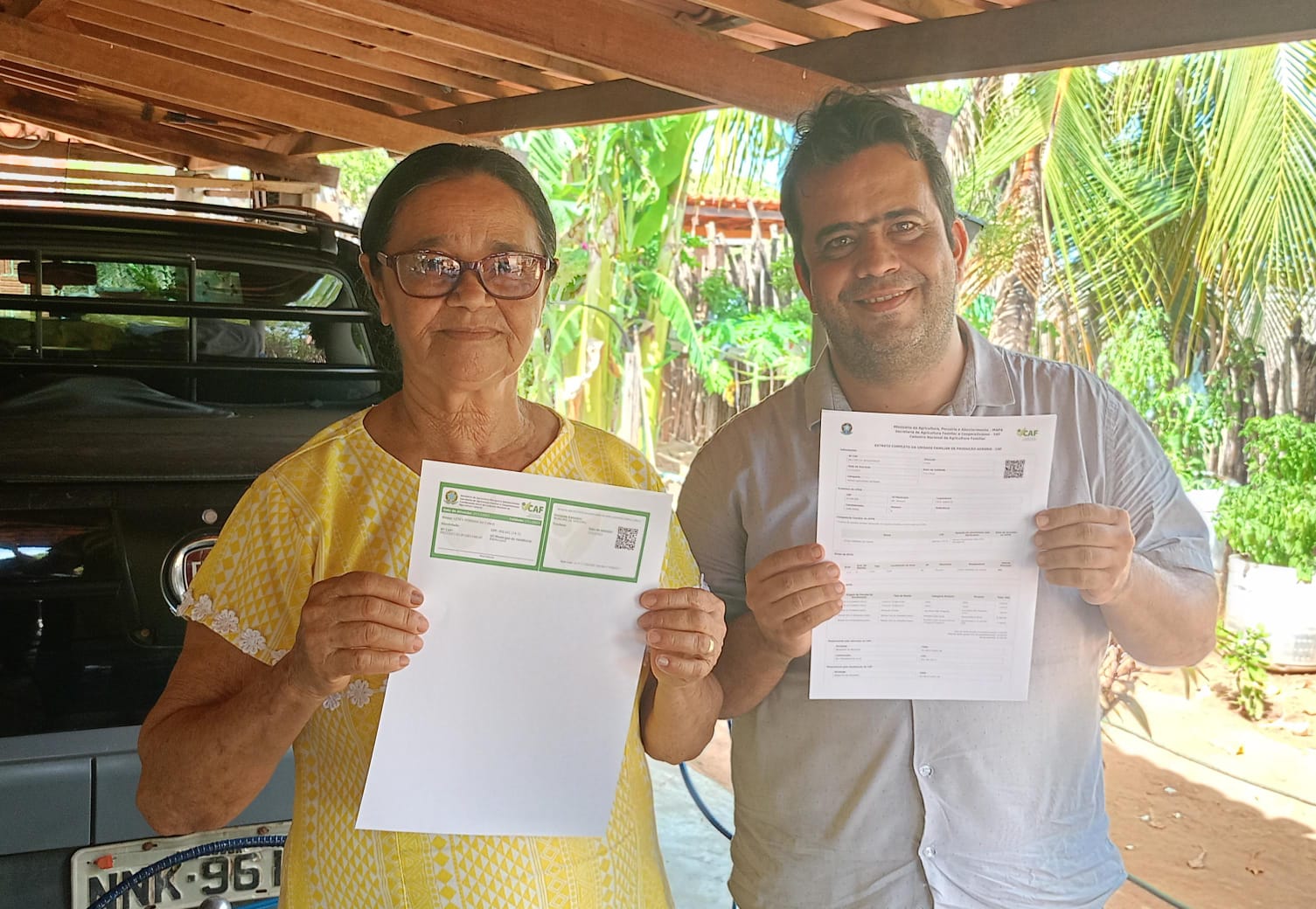 Secretaria de Agricultura realiza mutirão de CAFs e outorgas de água na comunidade Santa Fé