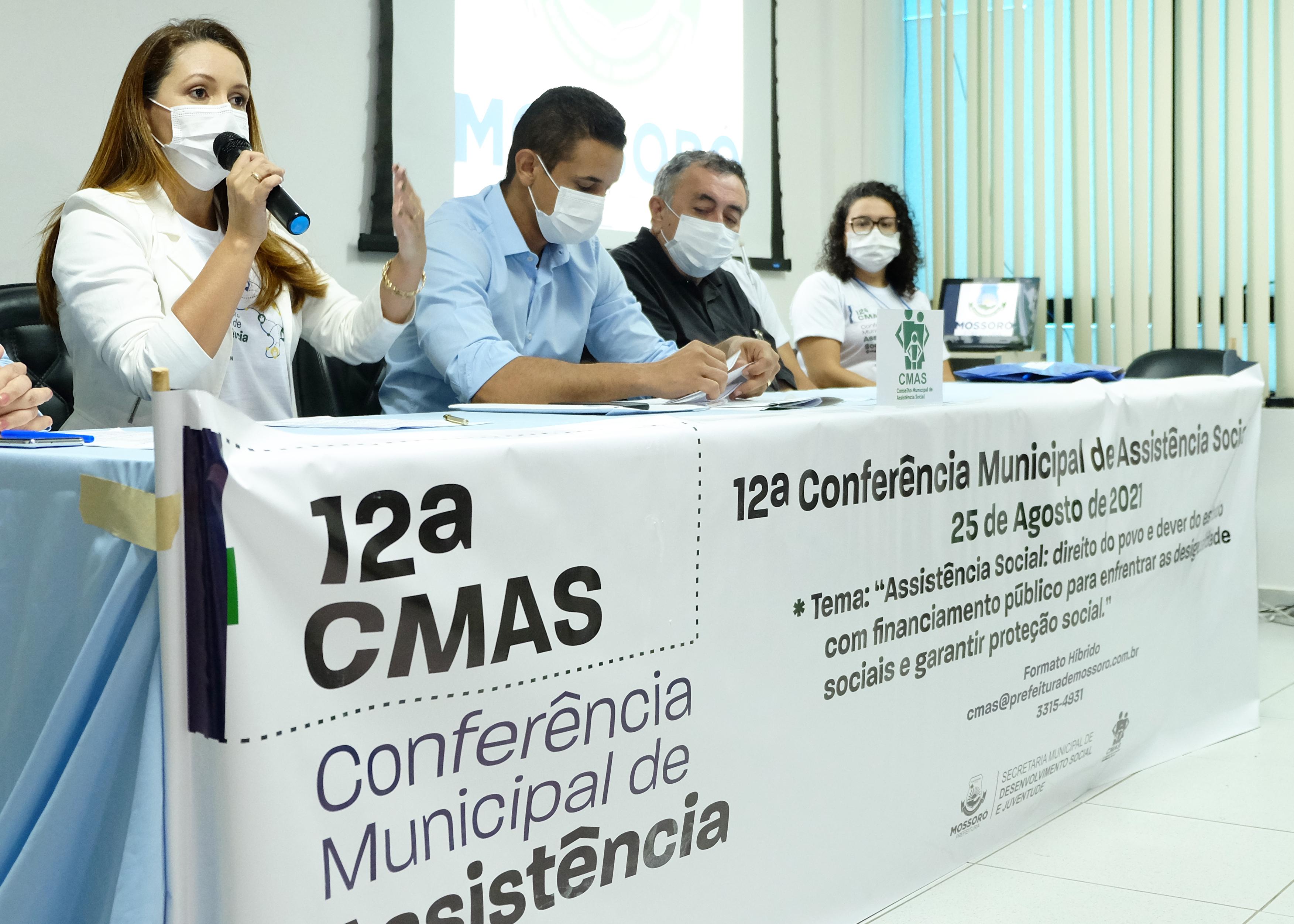 CMAS parabeniza comissão organizadora da 12ª Conferência Municipal