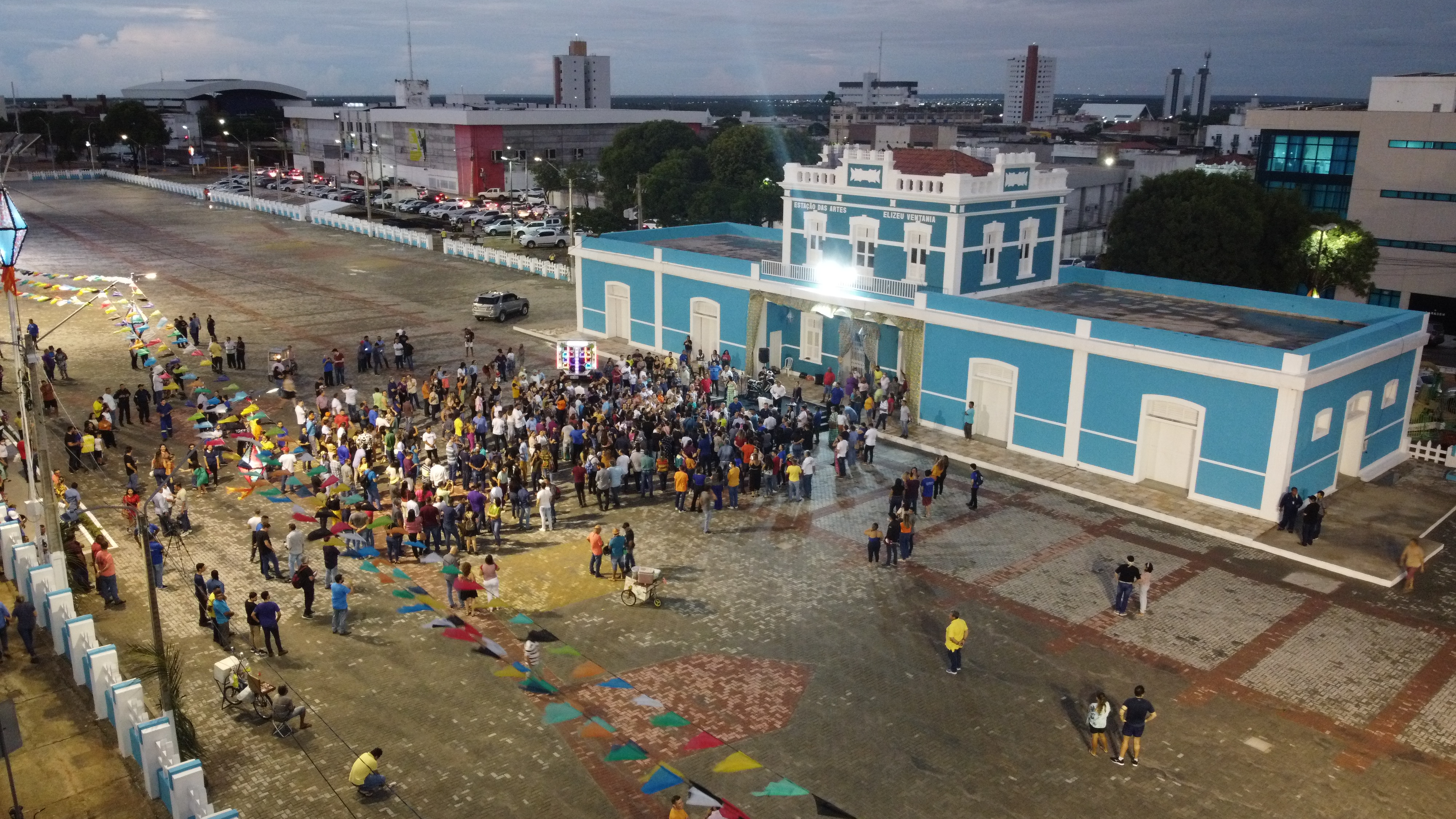 Estação das Artes tem novo piso, prédio reformado e rampas de acessibilidade