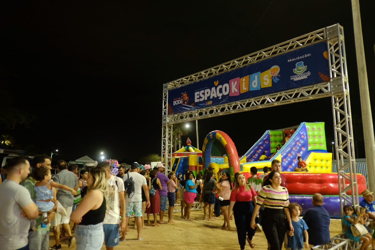 Novidade na Festa do Bode, Espaço Kids é aprovado por pais e filhos