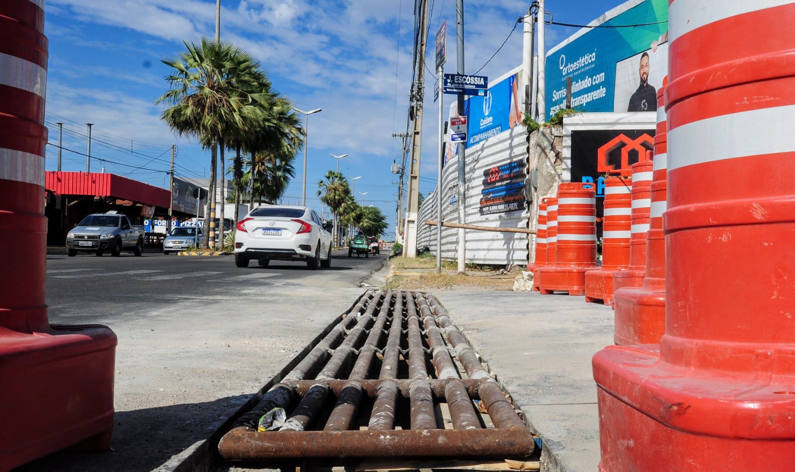 Obras de drenagem na Avenida João da Escóssia entram na fase final