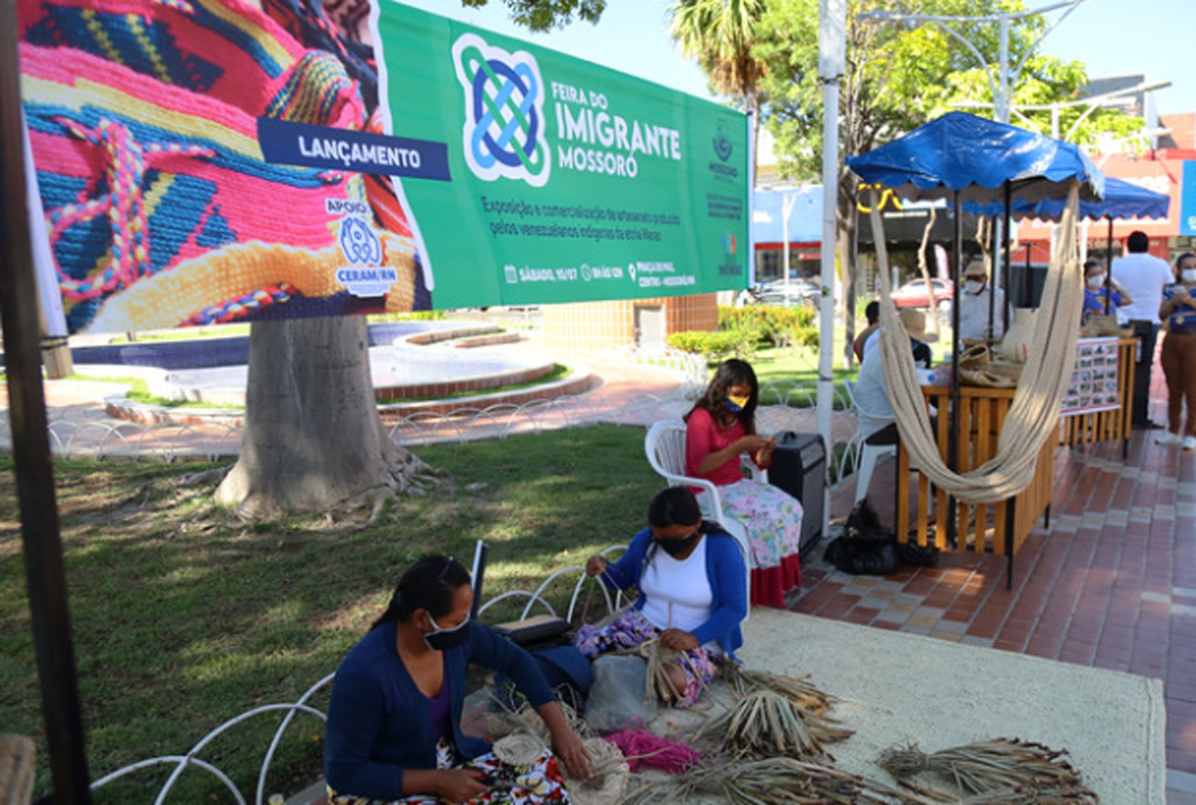 Feira do Imigrante Mossoró é lançada na Praça do Pax