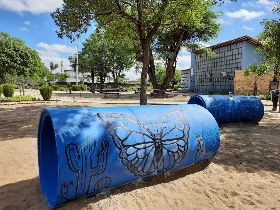 Arte no Parque Municipal destaca riqueza da nossa fauna e flora