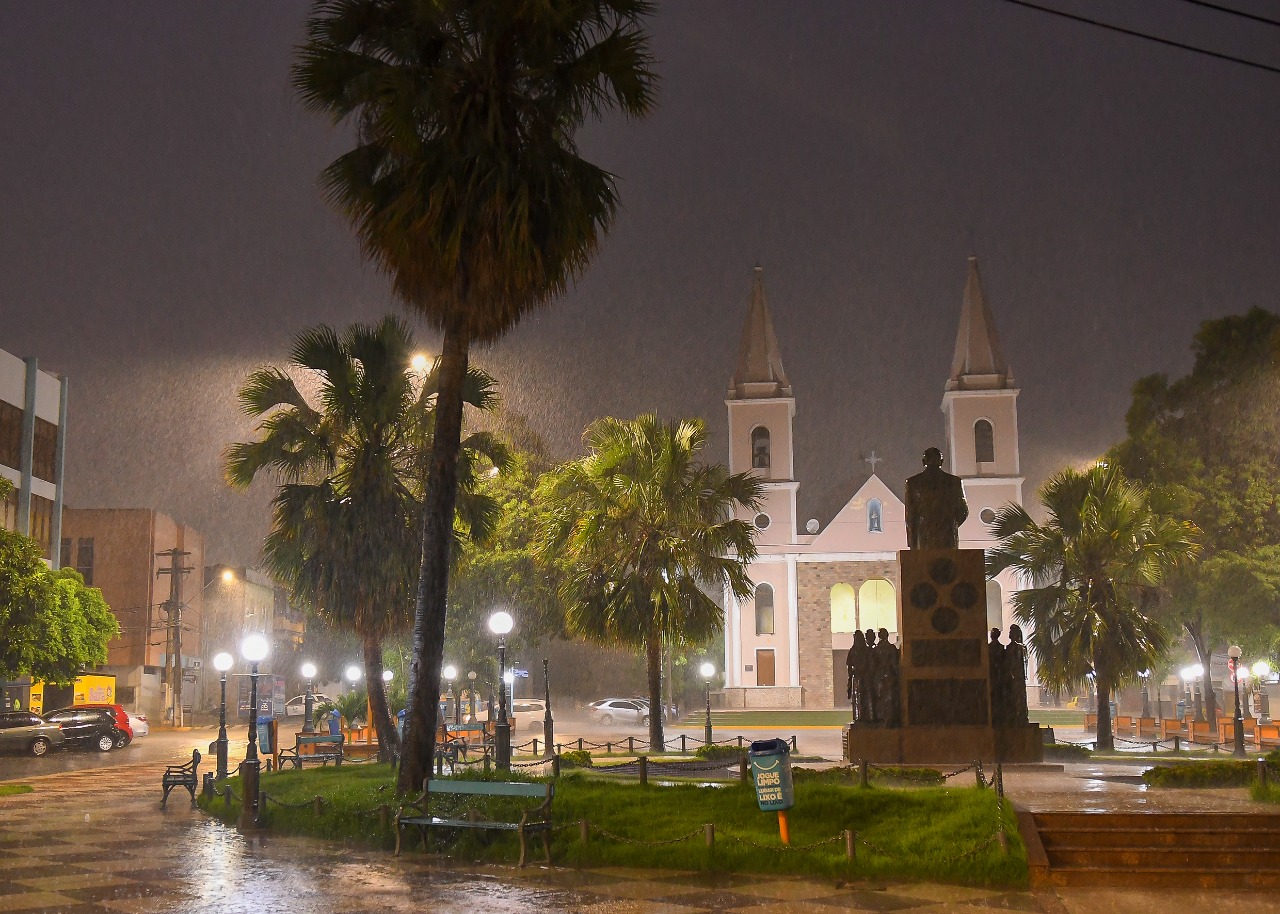 Inmet alerta para possibilidade de chuva forte em Mossoró, nesta quarta-feira