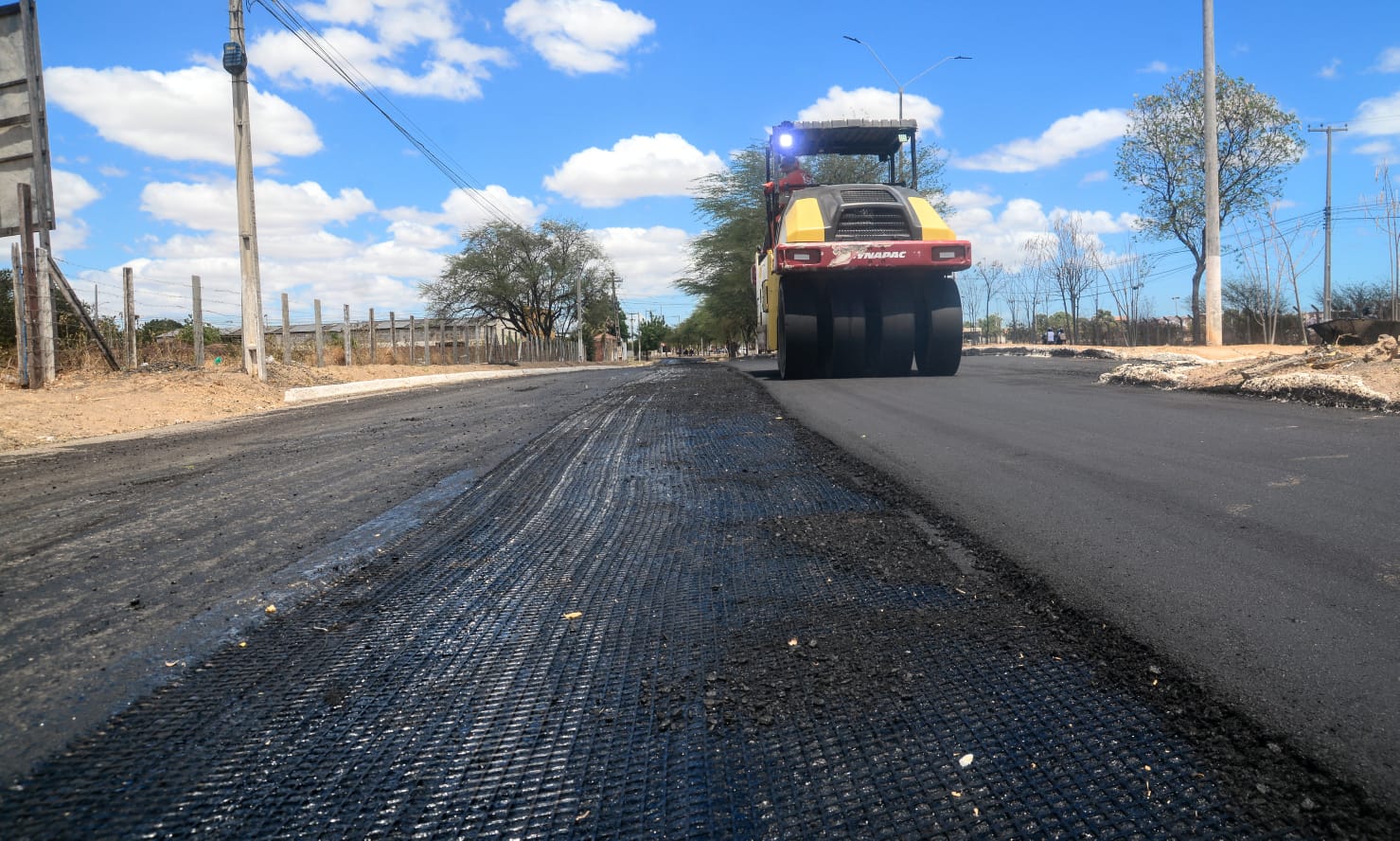 "Mossoró Realiza”: Asfaltamento avança na avenida Rio Branco