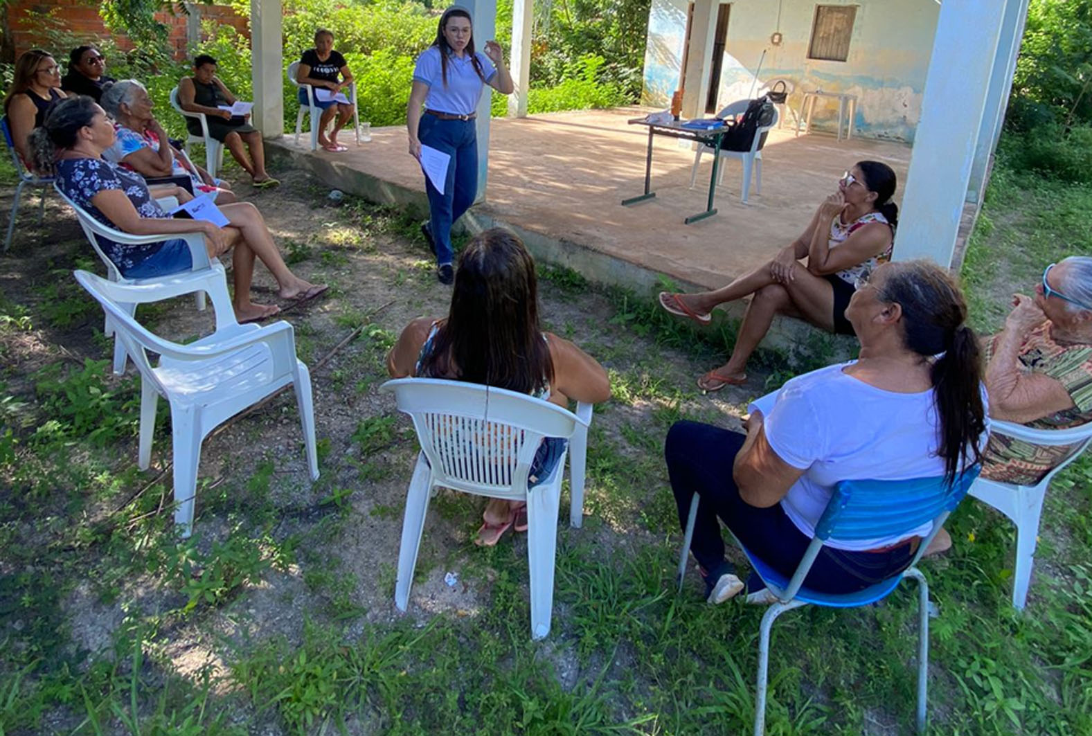 “Jovem Empreendedor Rural” realiza roda de conversa com mães de selecionados no Assentamento Carmo