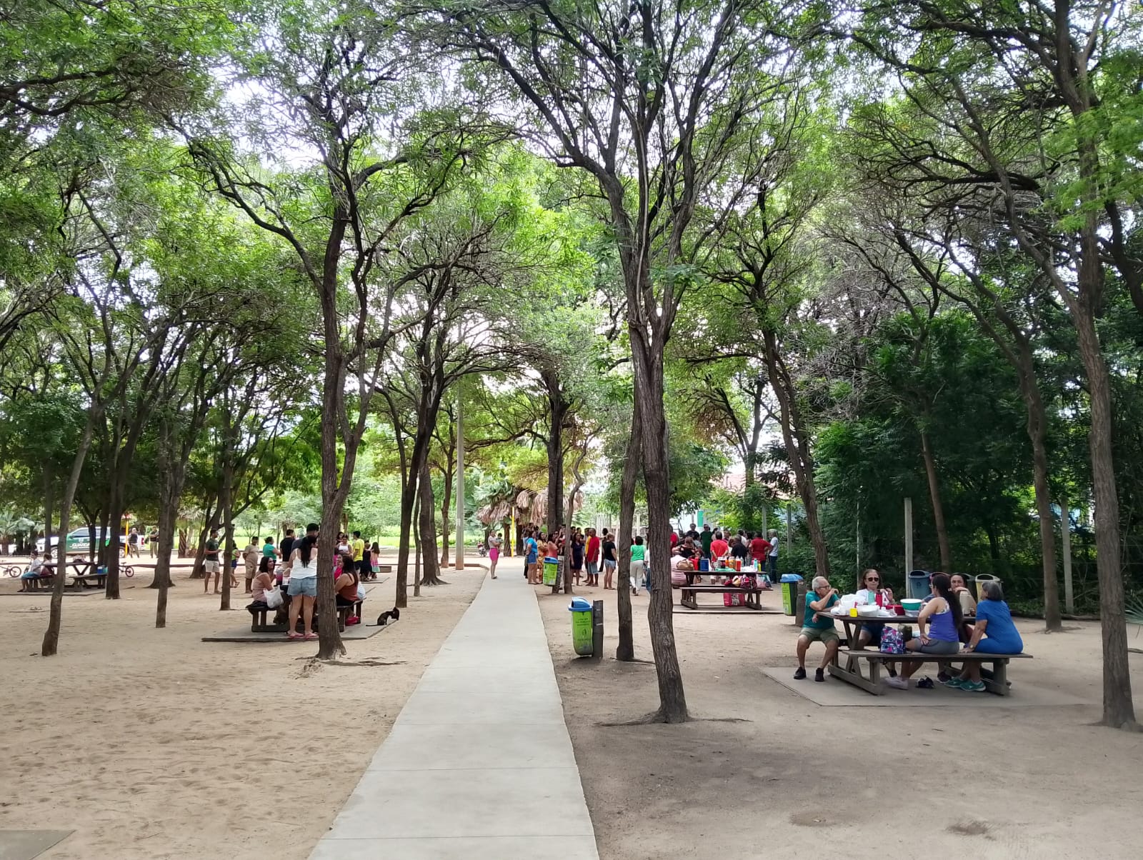 Parque Municipal registra intensa movimentação no feriado do Dia do Trabalhador