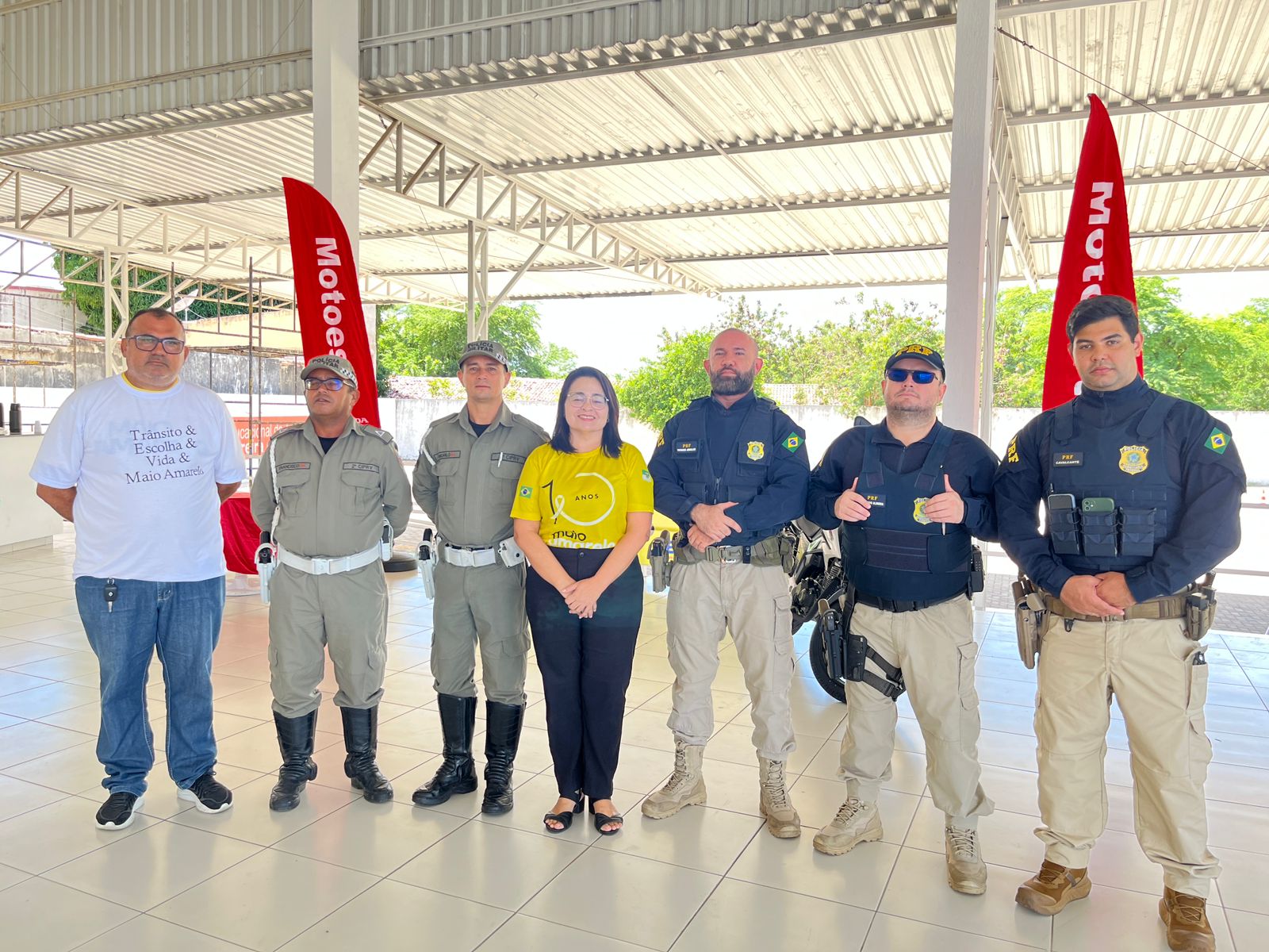 “Maio Amarelo”: PVT realiza ações educativas com condutores de veículos