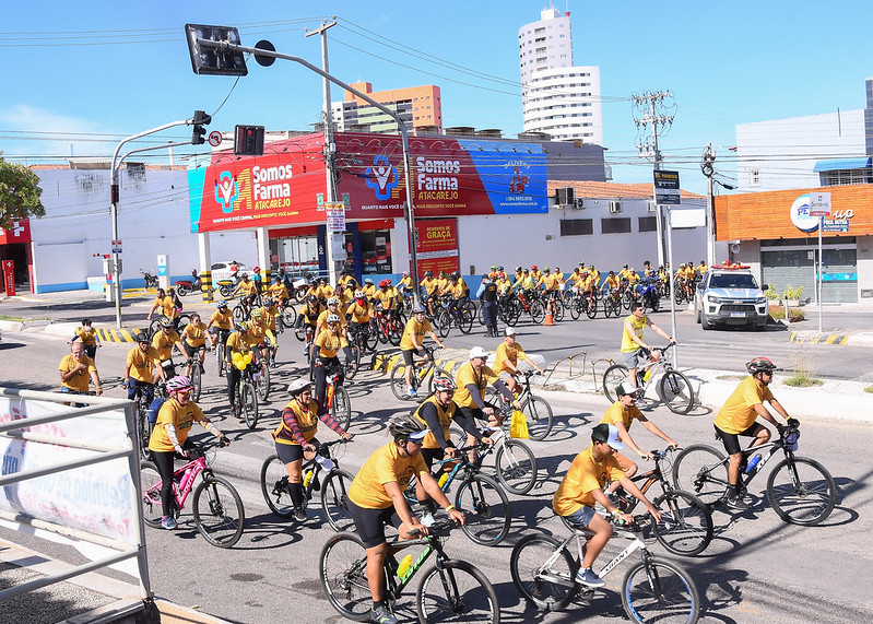 Sesdem entrega kit para o Passeio Ciclístico neste sábado