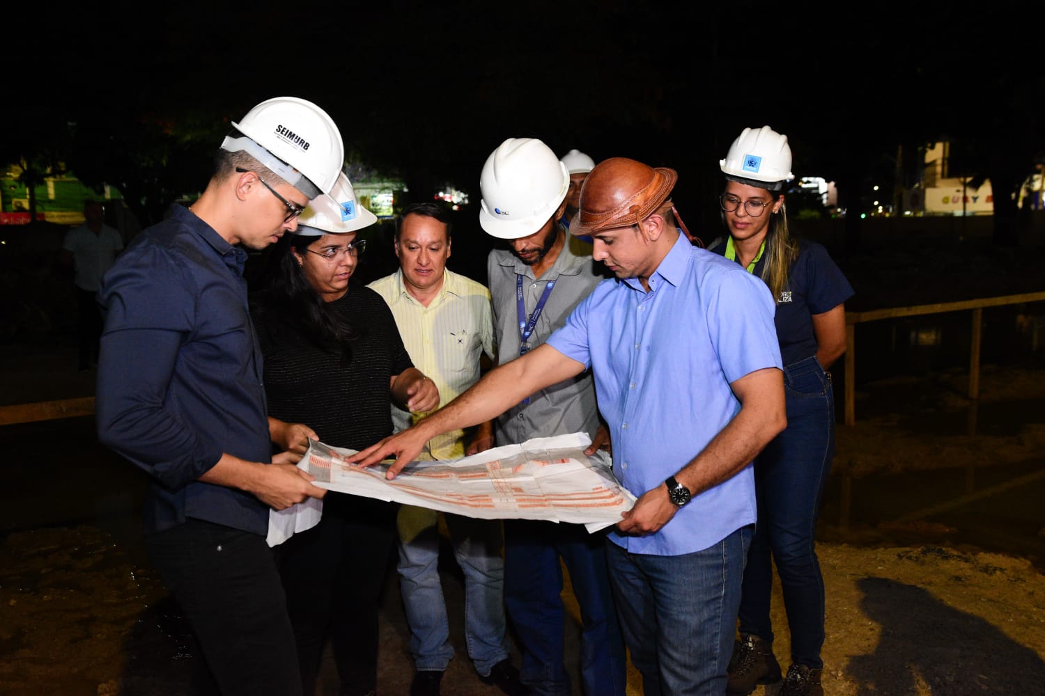 Obras do Centro Comercial de Mossoró acontecem em três turnos de trabalho