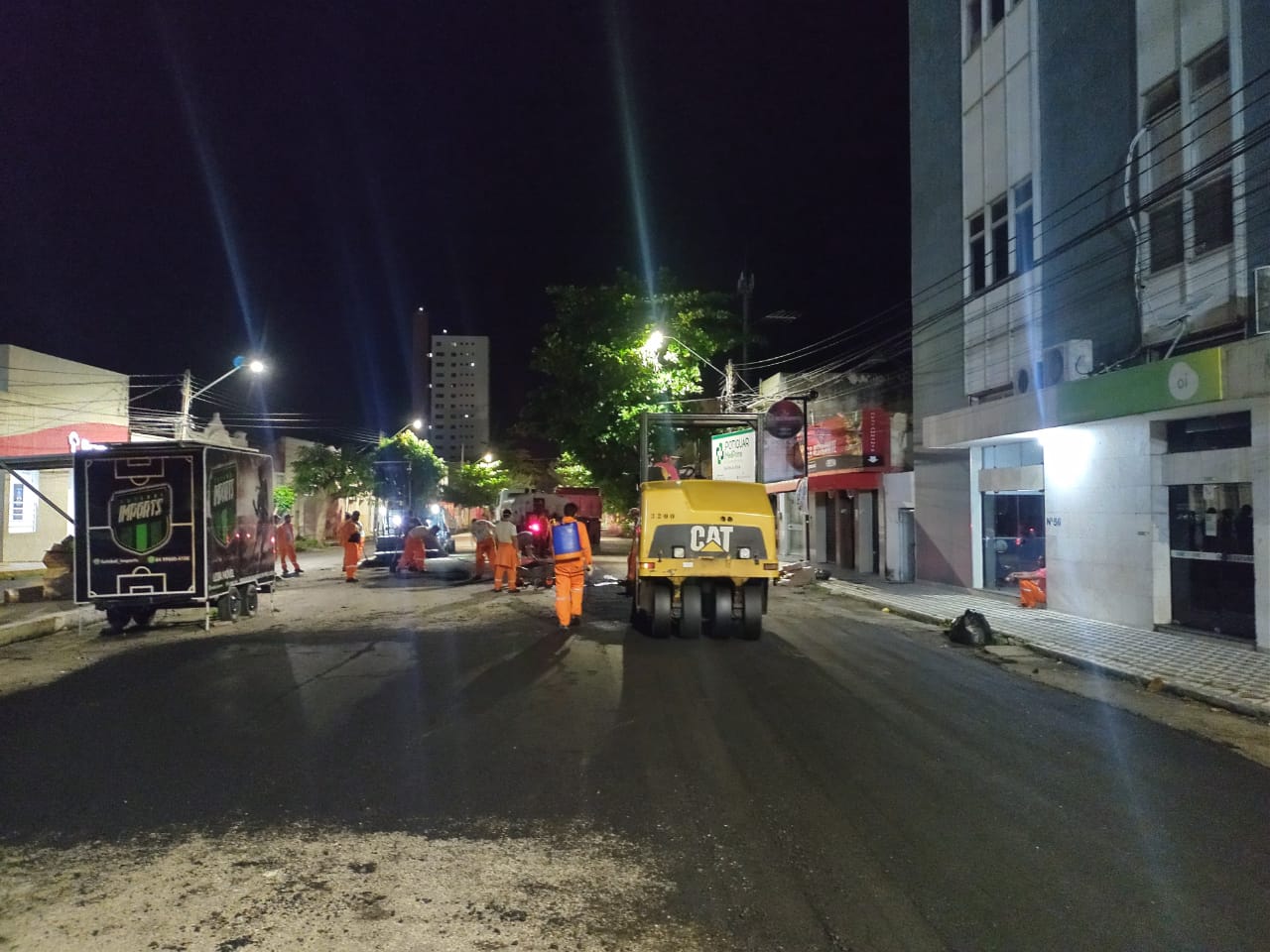 “Asfalto no Bairro” promove recuperação da malha viária em ruas do Centro de Mossoró