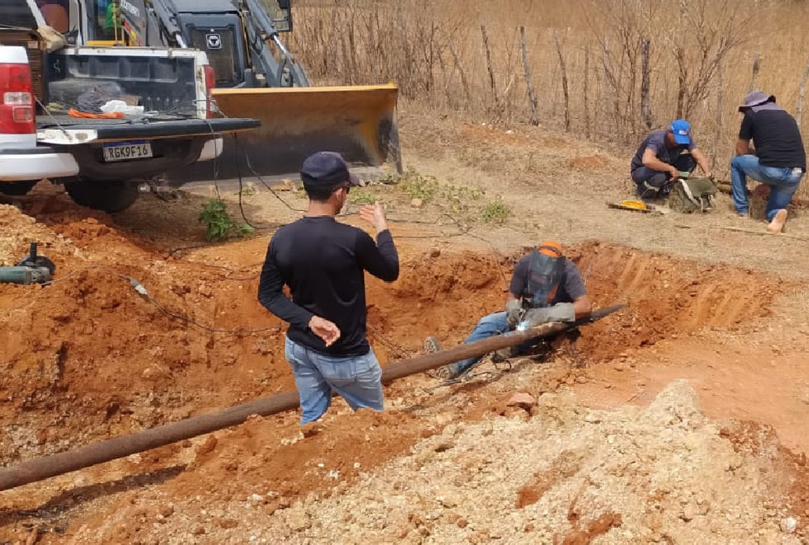 Secretaria Municipal de Agricultura continua manutenção de equipamentos na zona rural