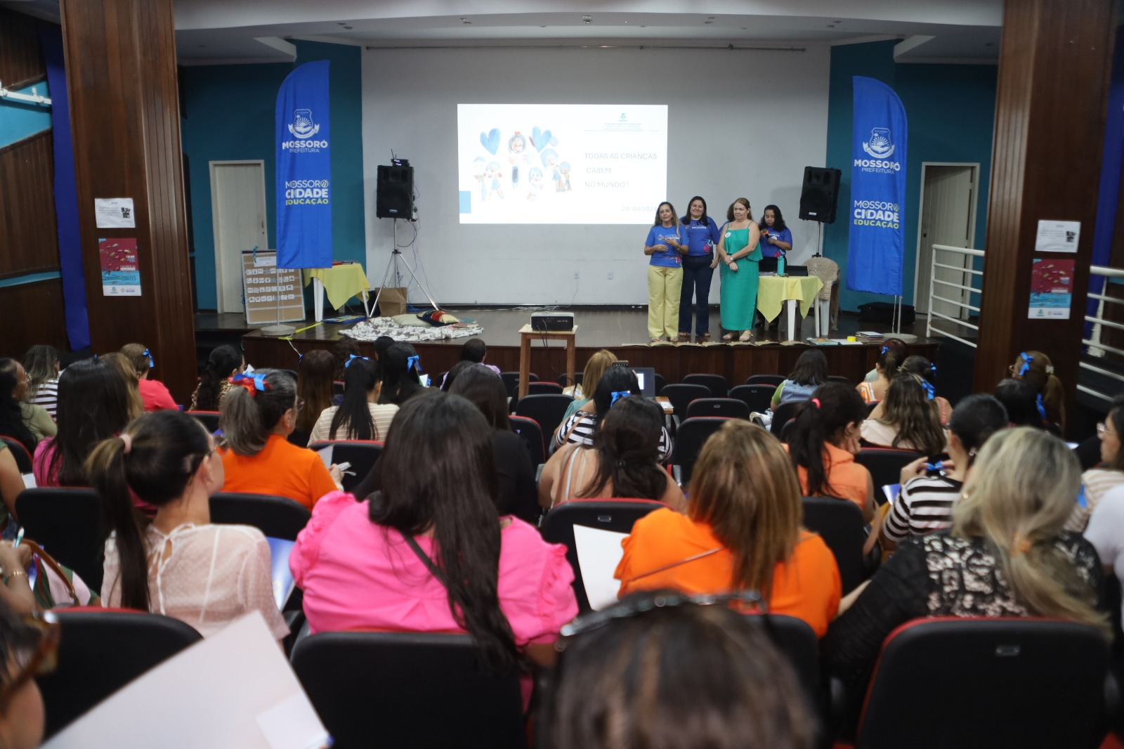 Professores da Rede Municipal de Mossoró recebem formação sobre educação inclusiva