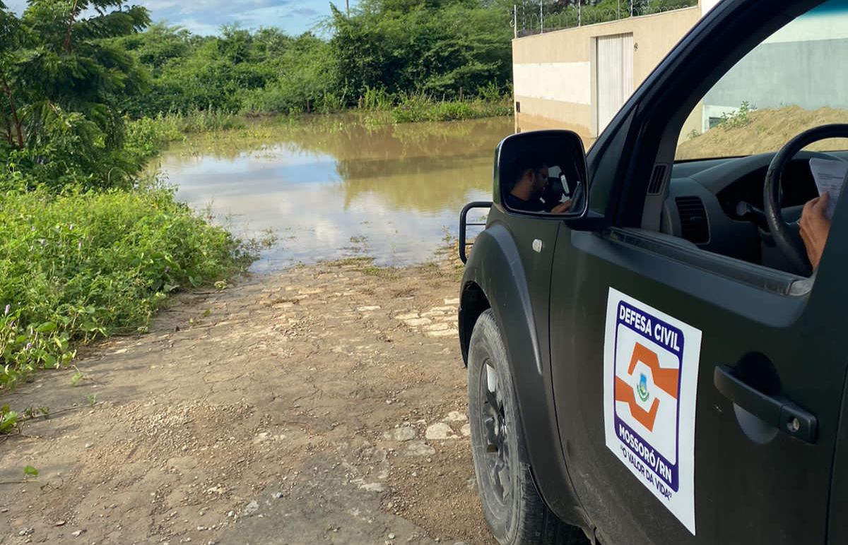 Defesa Civil monitora elevação do nível do Rio Apodi-Mossoró