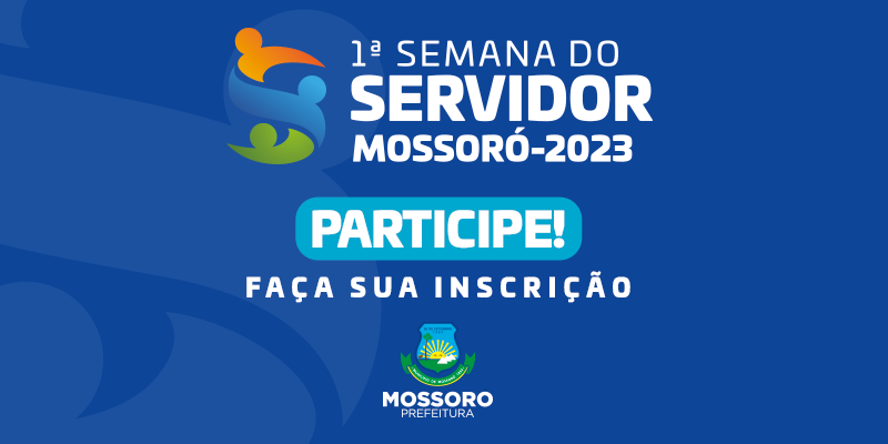 [INSCRIÇÃO] SEMANA DO SERVIDOR