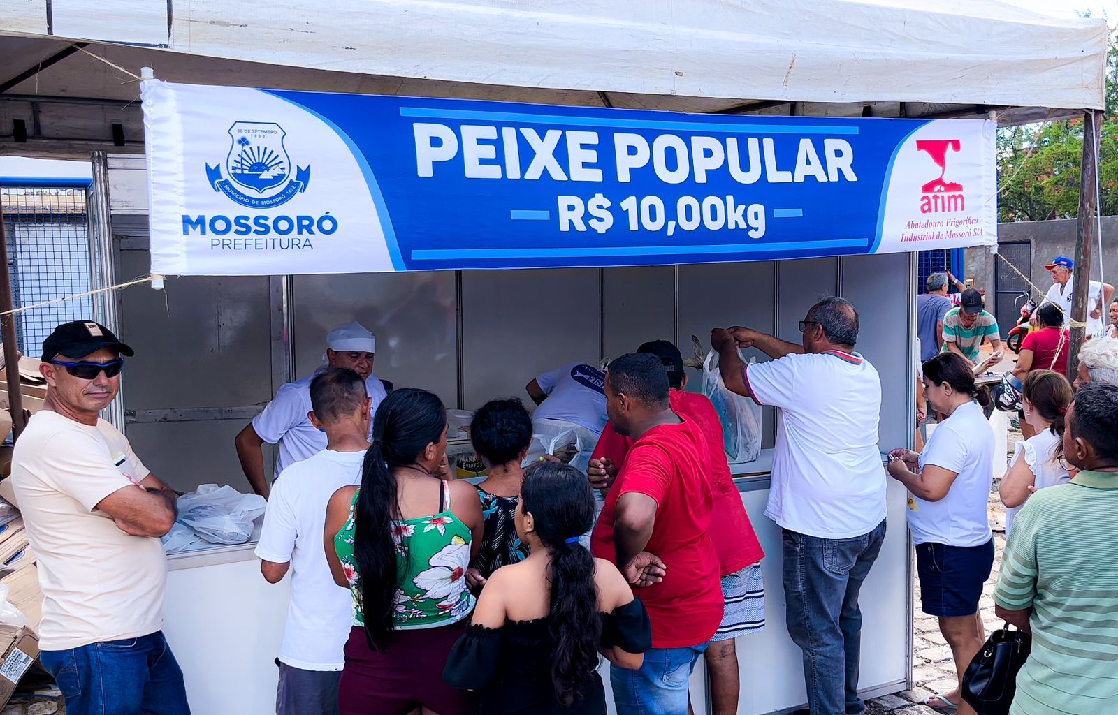 Vendas de peixe com preço acessível seguem até esta sexta-feira