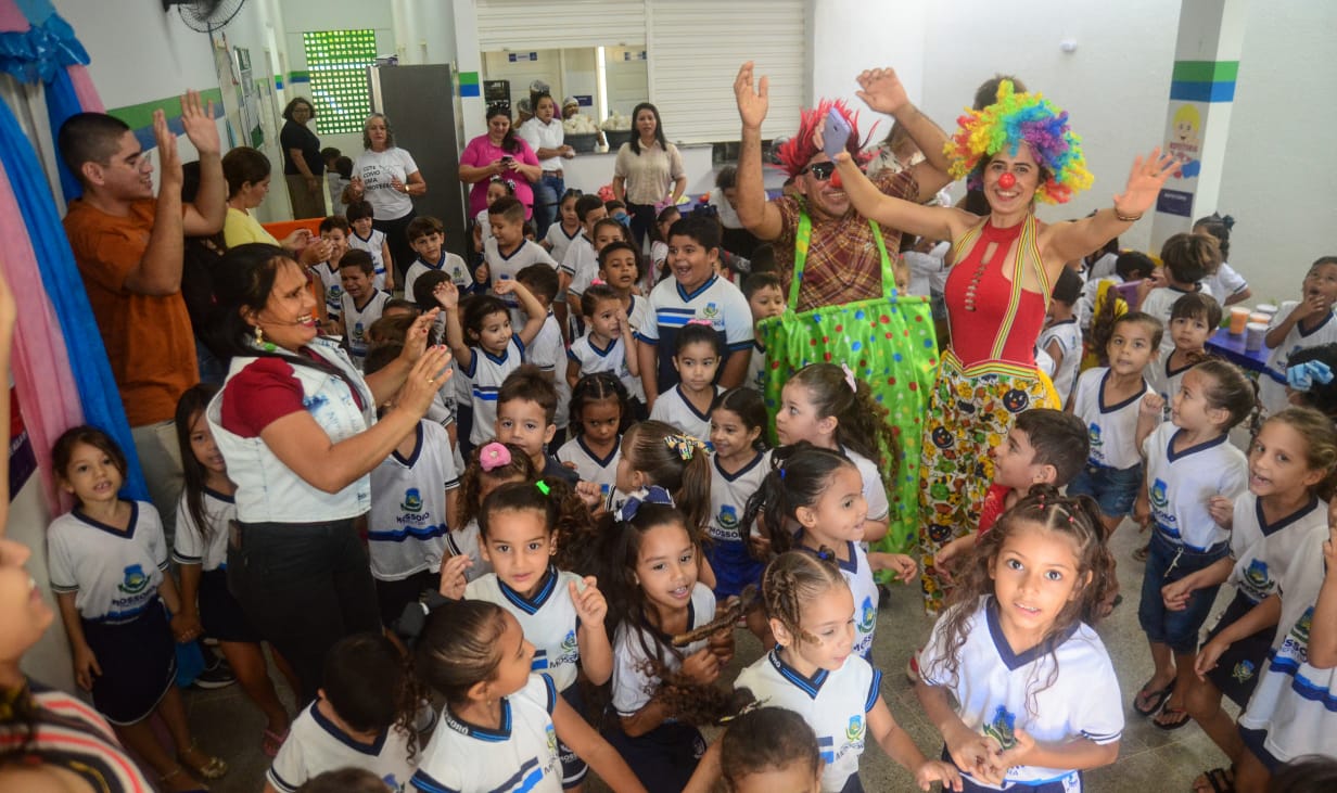 Atividades do “Mês da Primeira Infância” contemplam UEIs da Rede Municipal