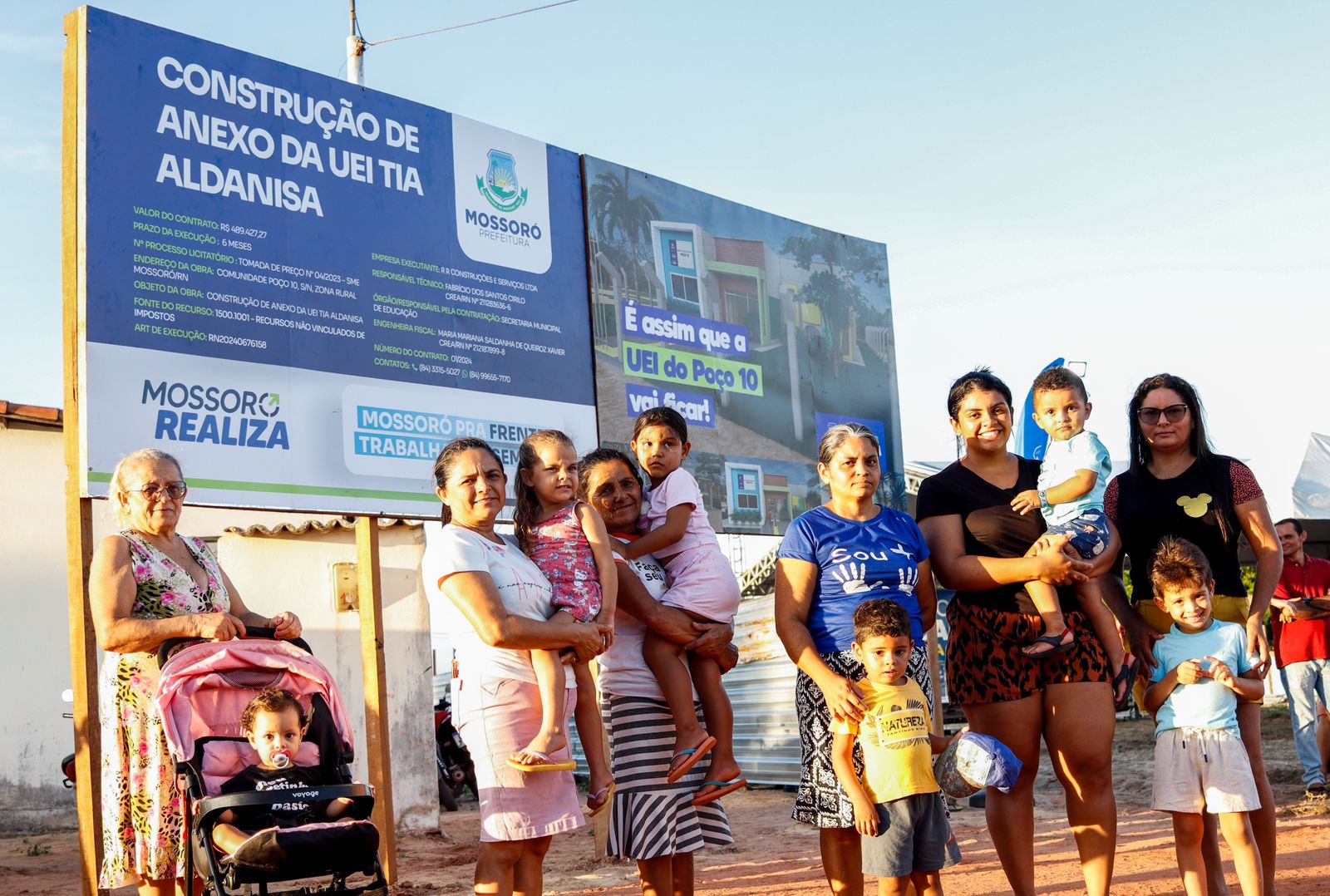 Prefeitura de Mossoró  inicia construção de UEI na comunidade Poço 10