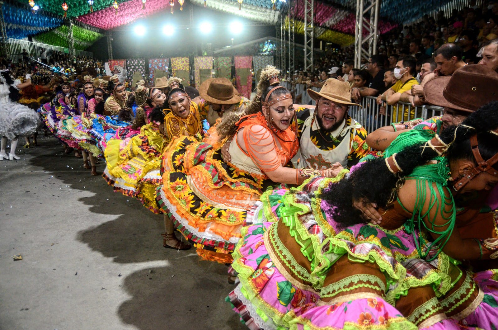 Quadrilha “Ceará Junino” é campeã da categoria interestadual/estilizado adulto