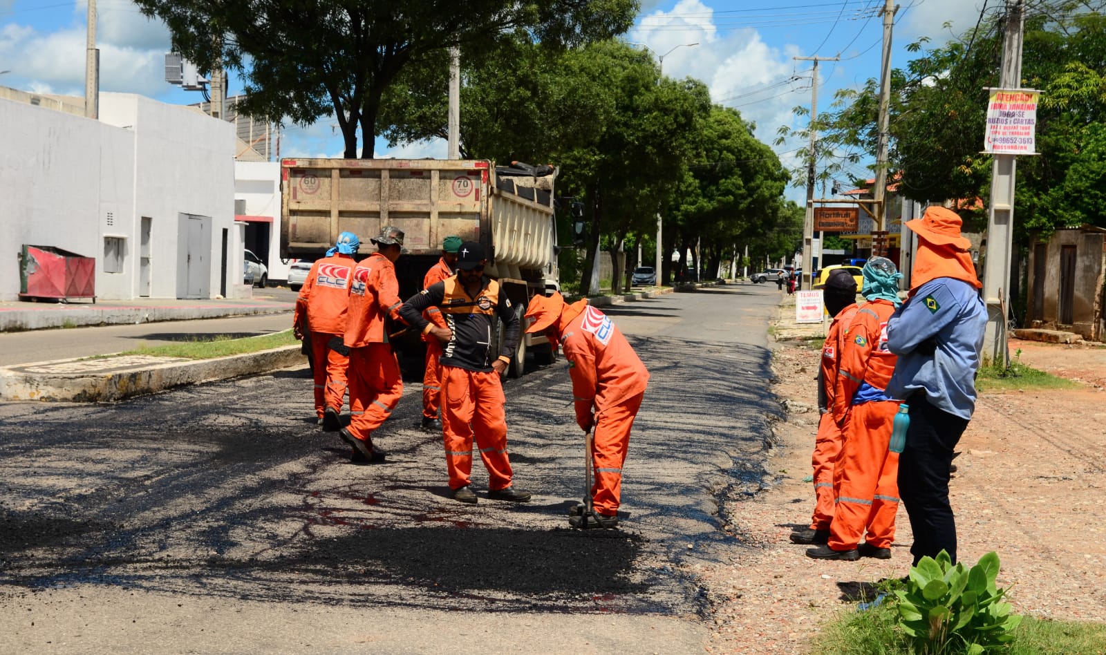 Prefeitura dá sequência à recuperação da pavimentação asfáltica