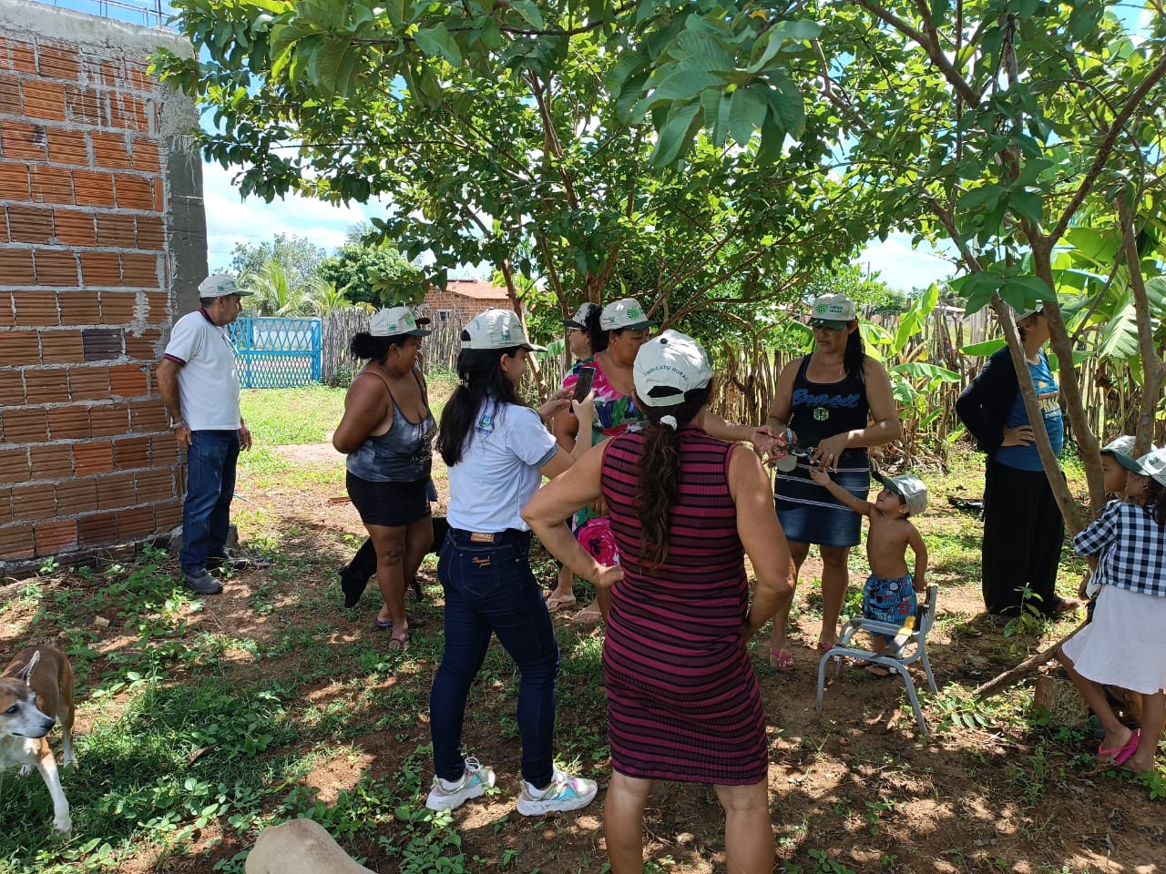 Secretaria de Agricultura promove palestra sobre quintais produtivos em Cordão de Sombra I