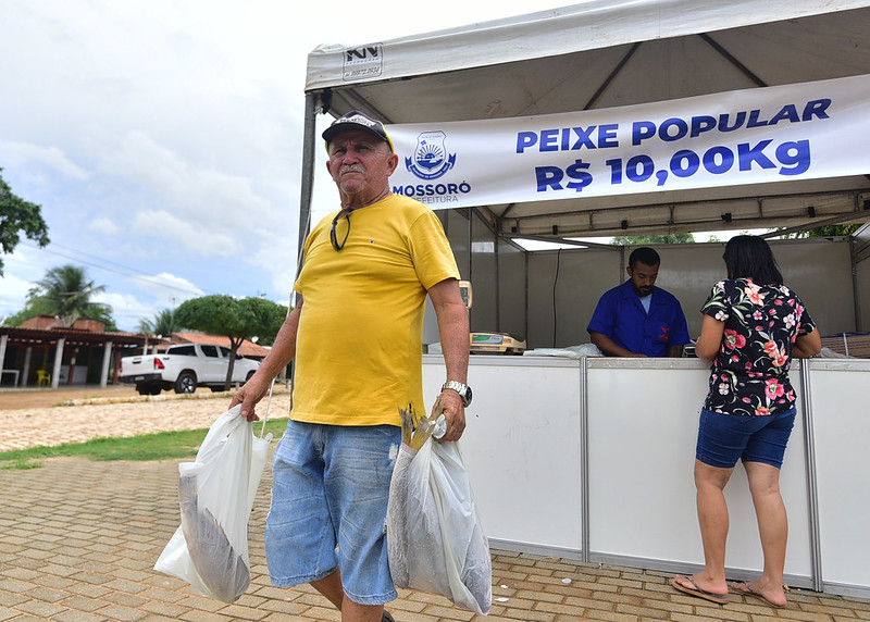 Prefeitura de Mossoró oferta 40 toneladas de peixe com preço acessível na Semana Santa