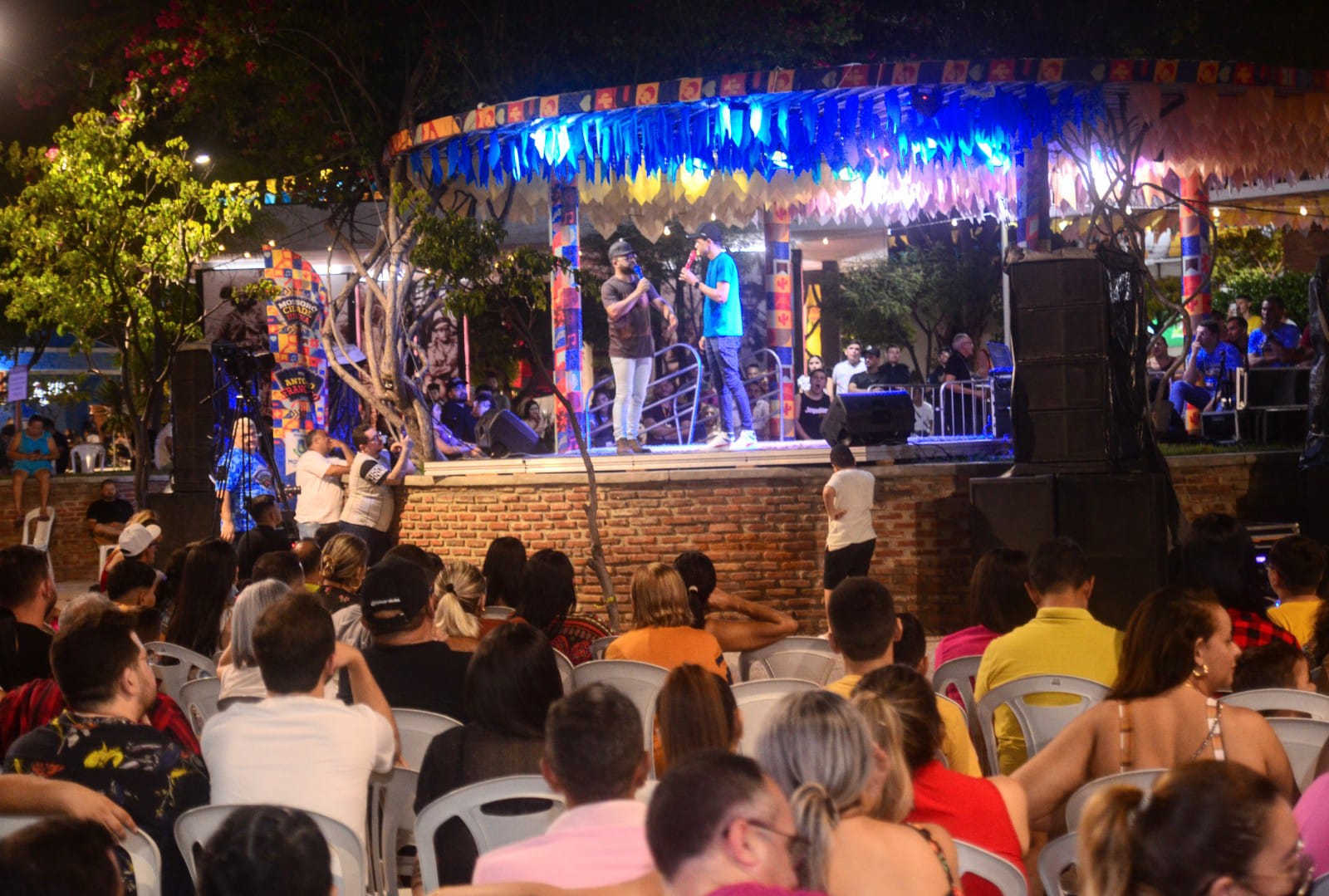 Show do humorista Thiago Dionisio no MCJ atrai grande público