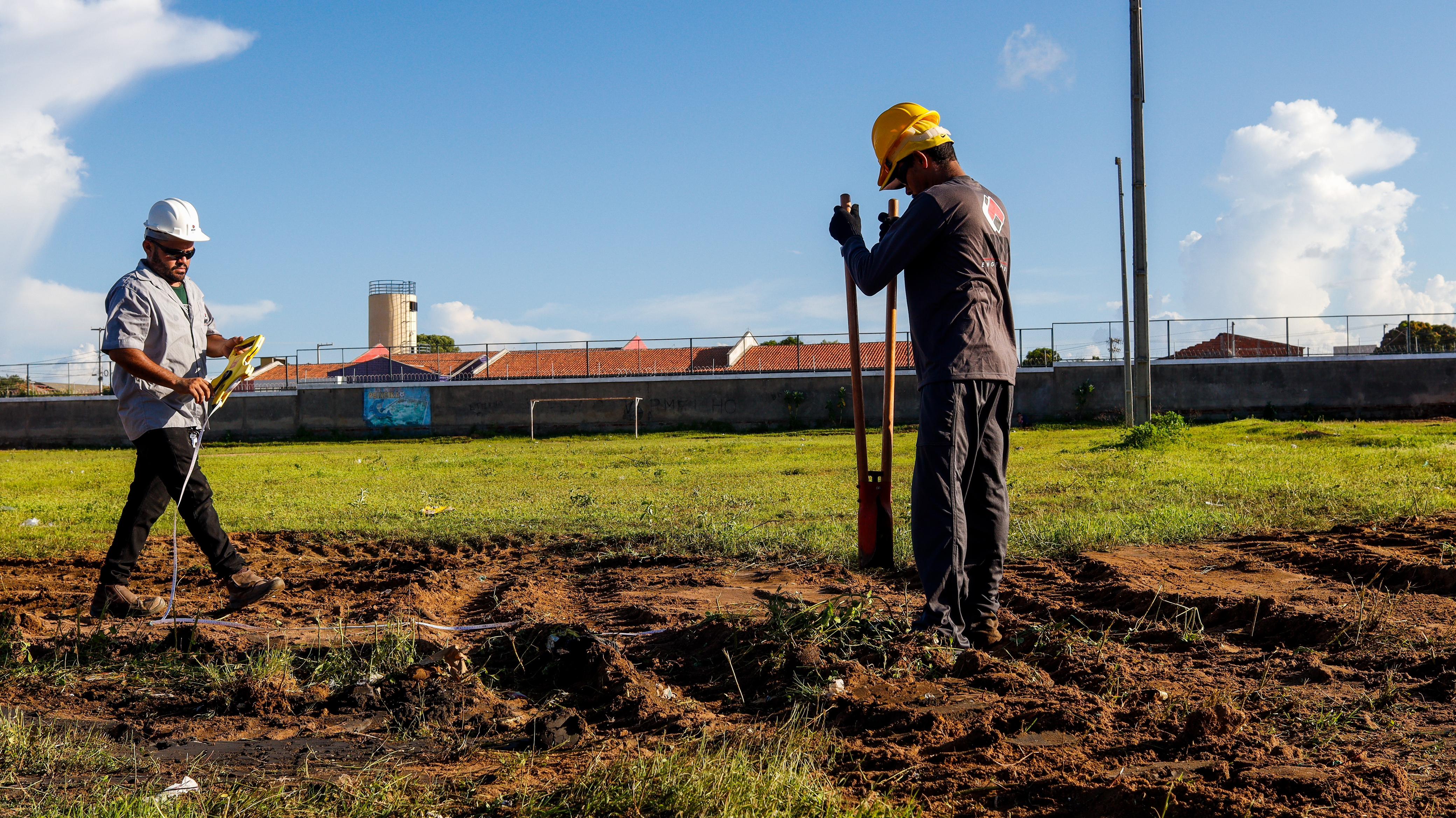 Prefeitura de Mossoró inicia construção de arenas esportivas no Santo Antônio e Belo Horizonte