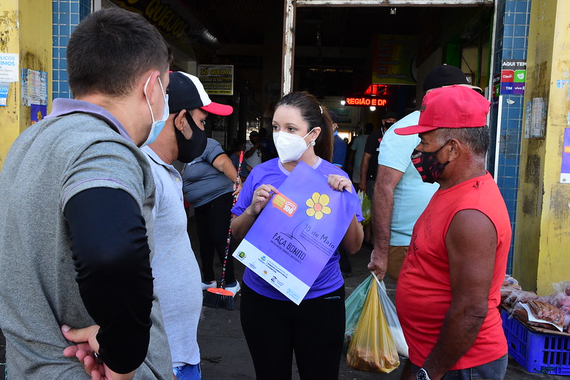 Ação nos mercados públicos e Cobal alerta sociedade sobre a exploração sexual infanto juvenil