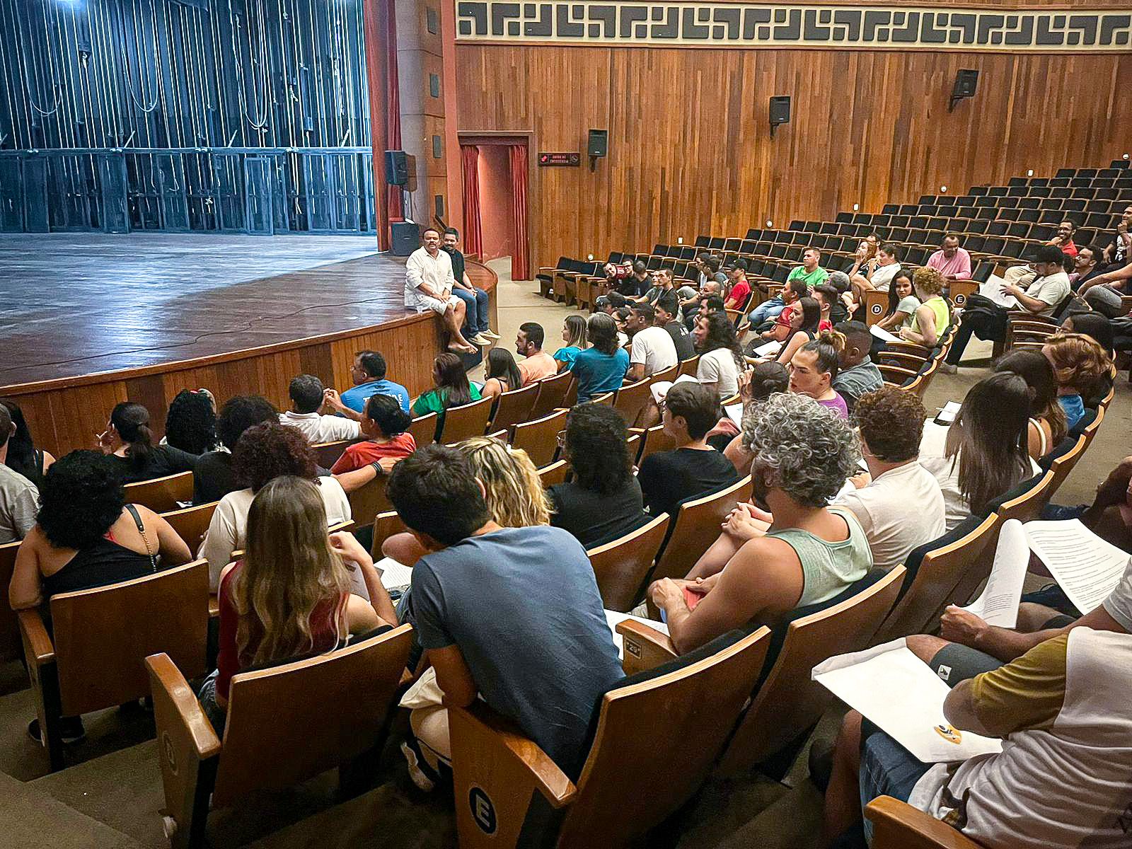 Elenco inicia ensaios para o espetáculo “Chuva de Bala no País de Mossoró”