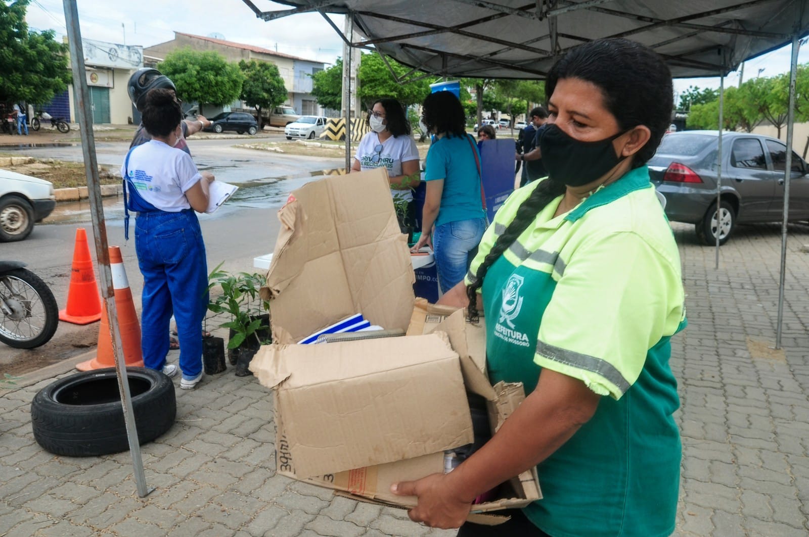 Drive Thru de recicláveis será realizado no bairro Aeroporto neste sábado