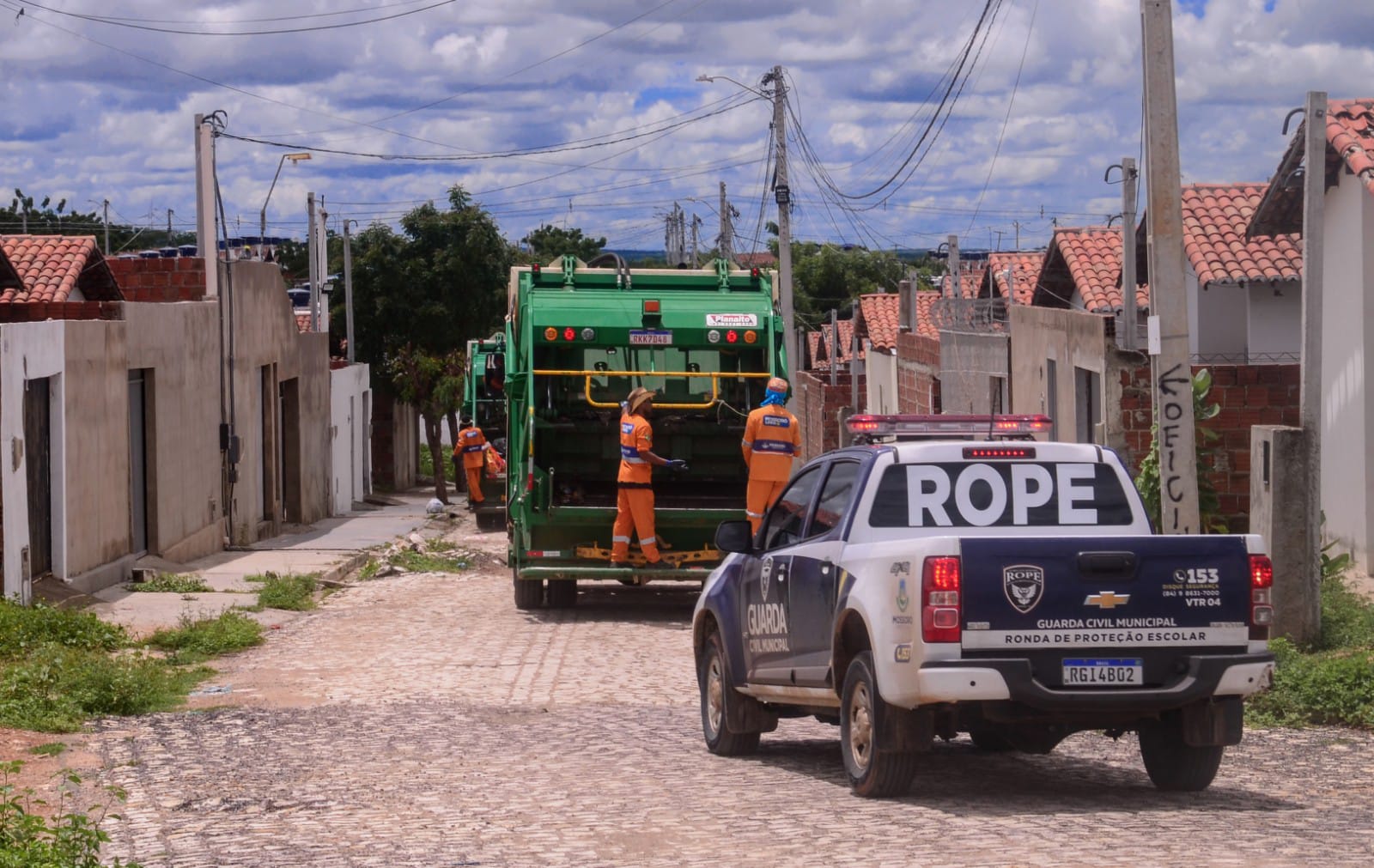 Confira as rotas da coleta domiciliar nesta quarta-feira