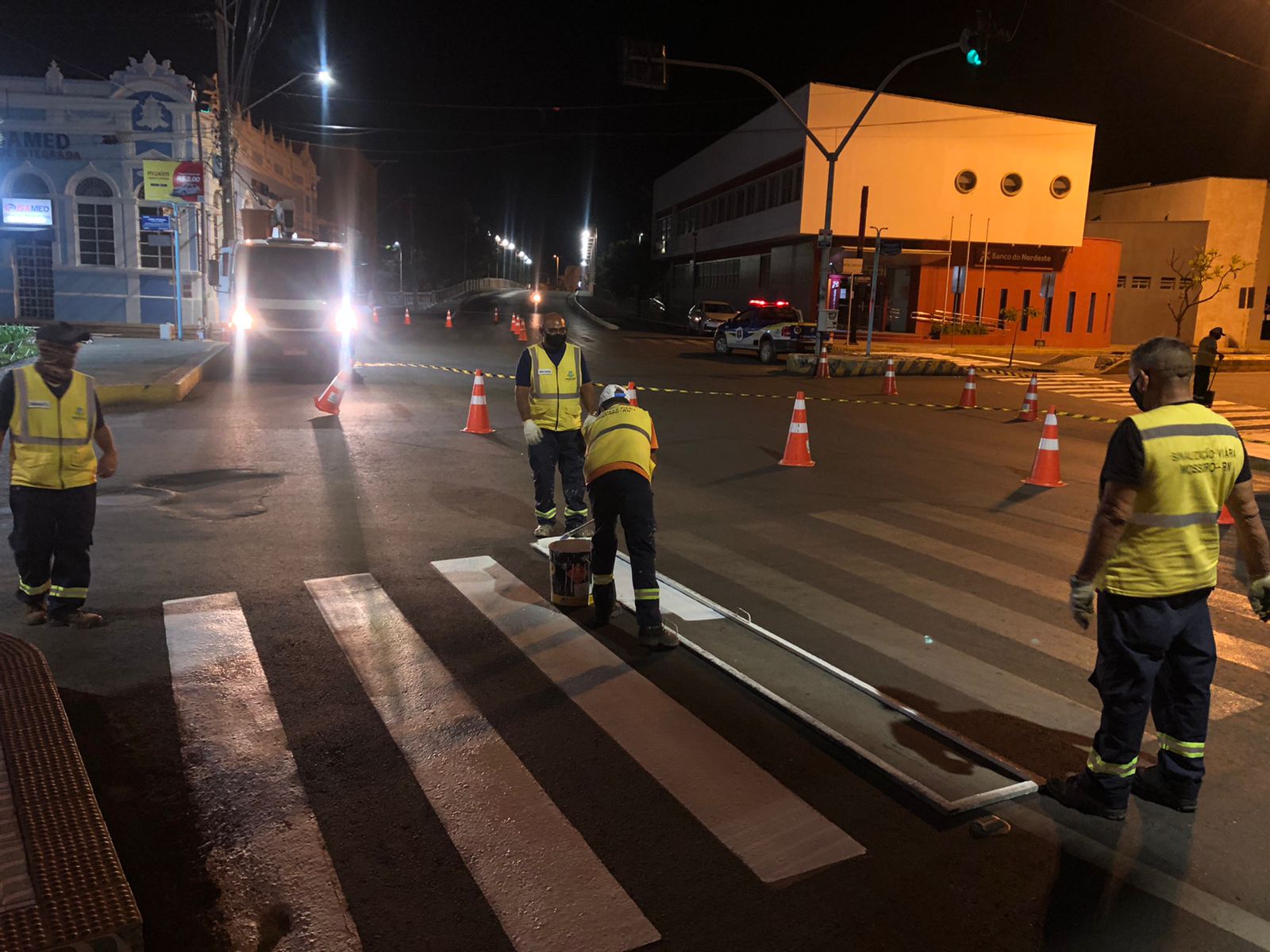 Prefeitura promove segurança viária no centro da cidade