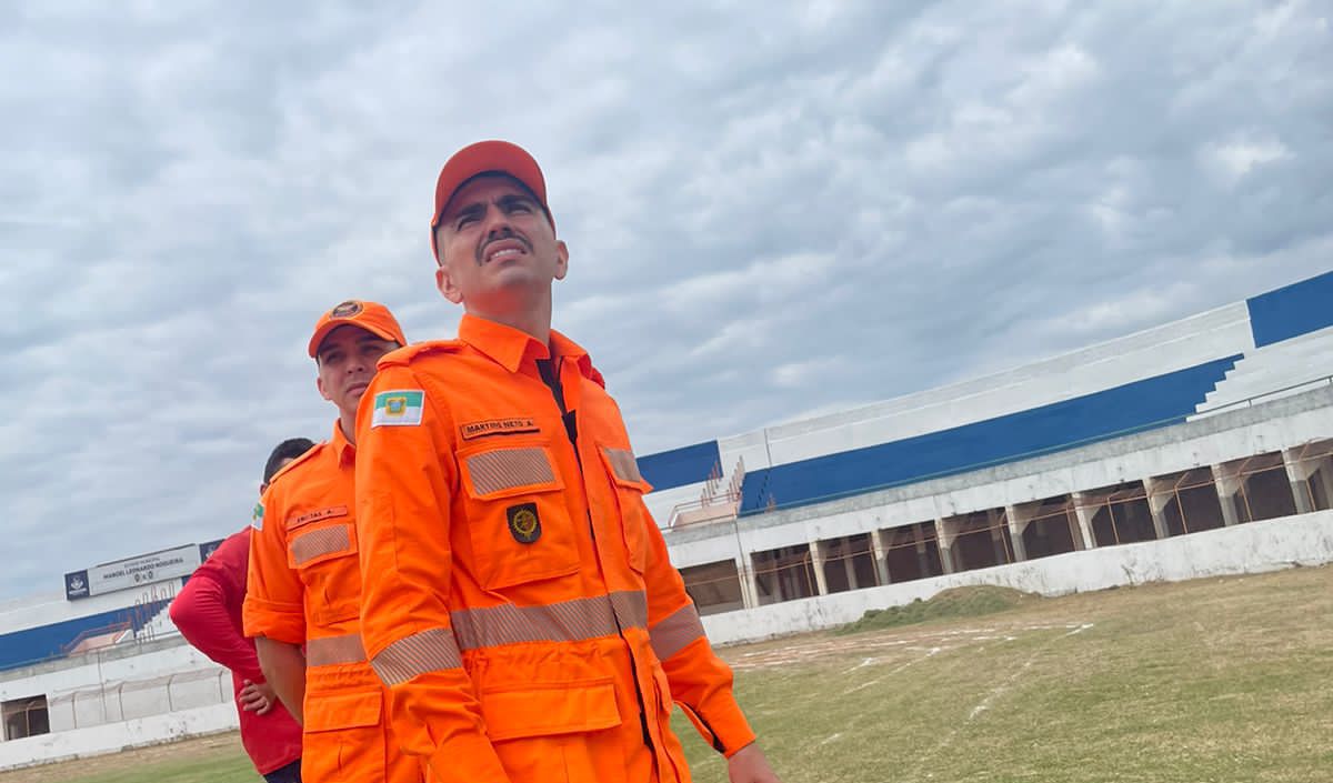 Após trabalhos realizados pela Prefeitura, Corpo de Bombeiros inspeciona estádio e o libera para jogos