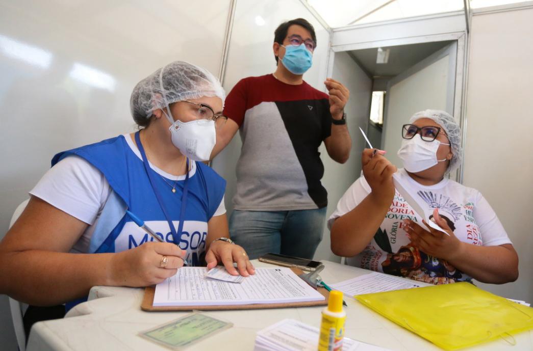 Prefeitura de Mossoró tem ponto de vacinação na Festa de Santa Luzia 2023