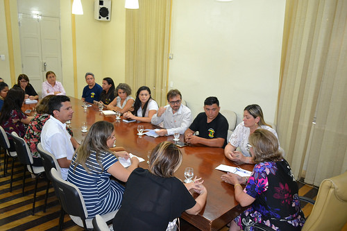 Prefeita recebe conselheiros tutelares