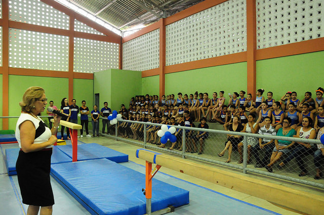 Prefeita participa do encerramento do projeto Jovem Promessa de Talento